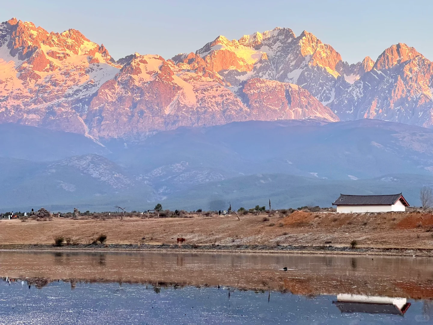 2.28东巴谷日照金山全实况无p