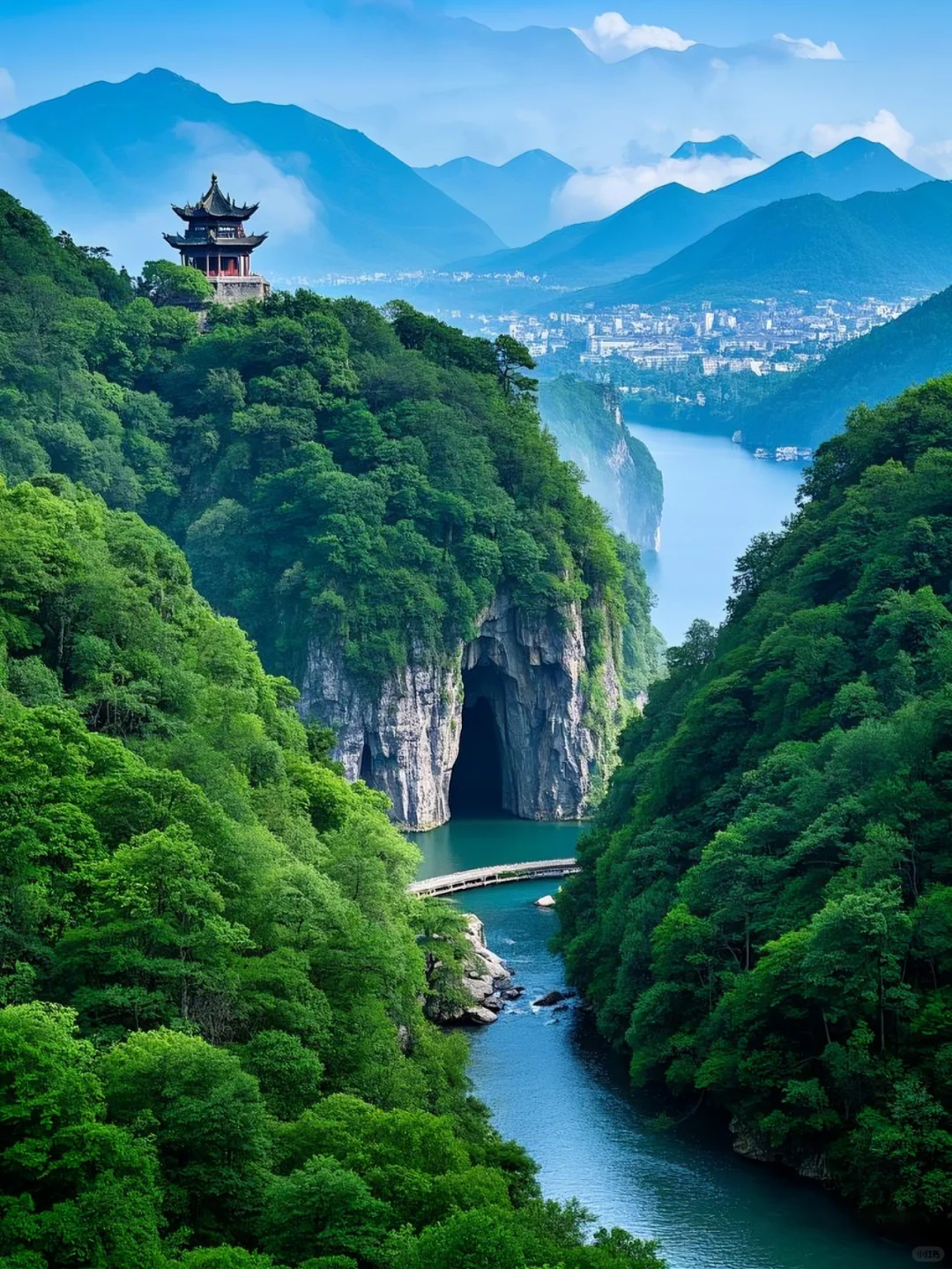 人间绝美，如入仙境。