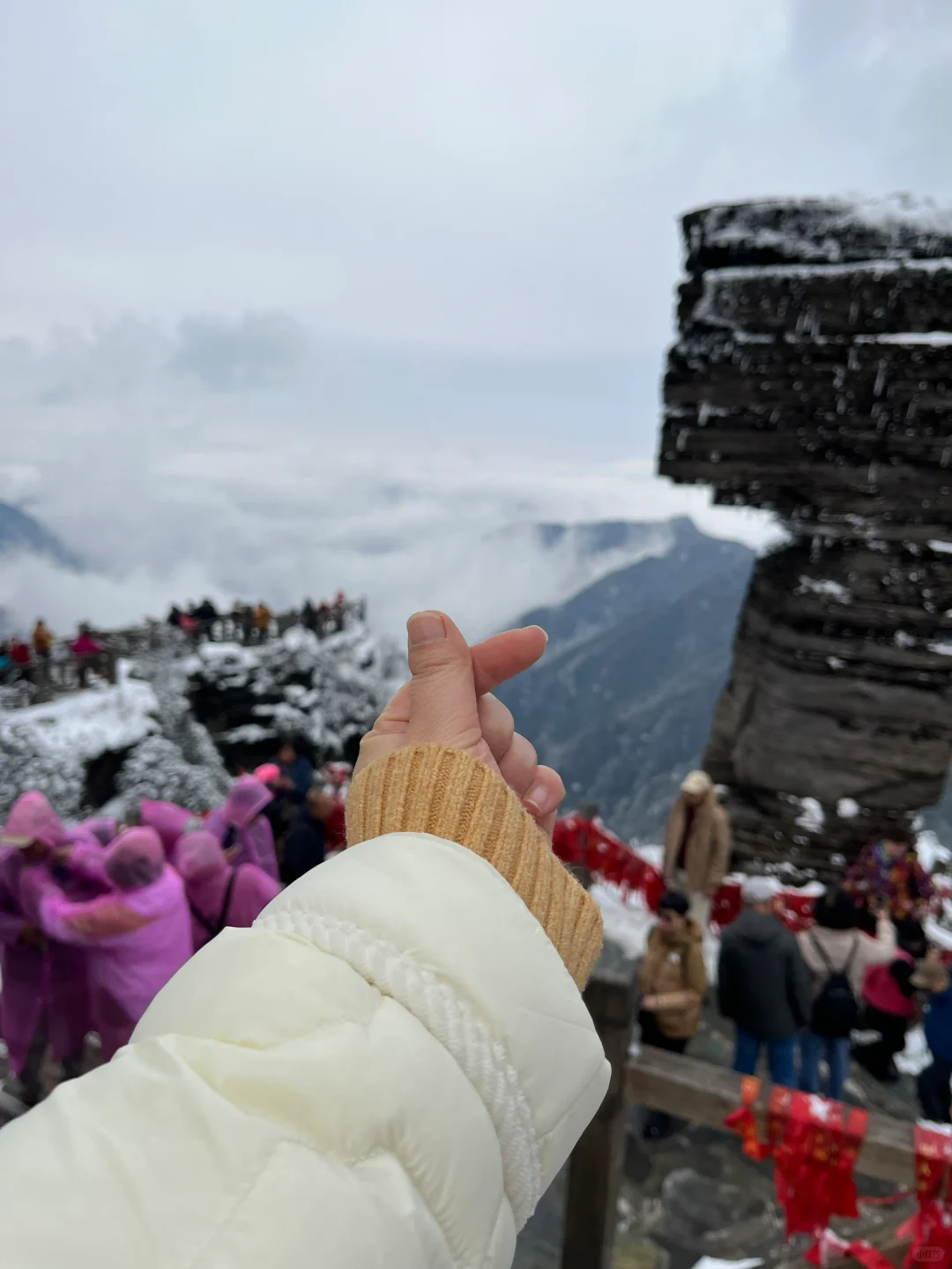 贵州梵净山，运气爆表的雪景高山
