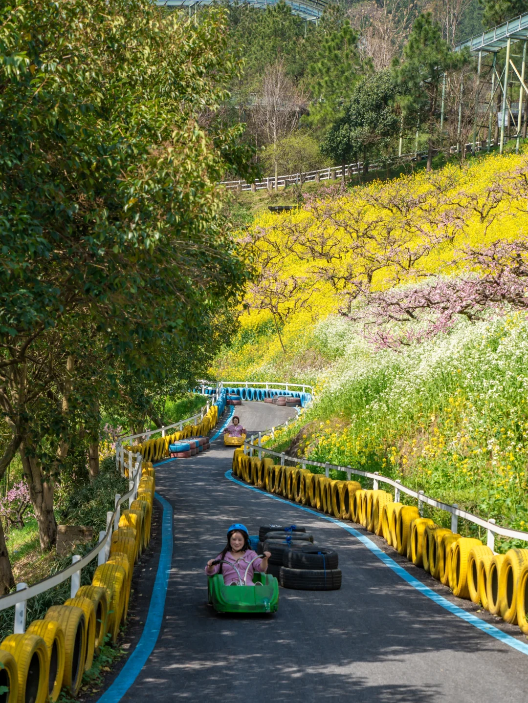 🌸千亩桃花坠入仙境｜城山沟乐园嗨翻天