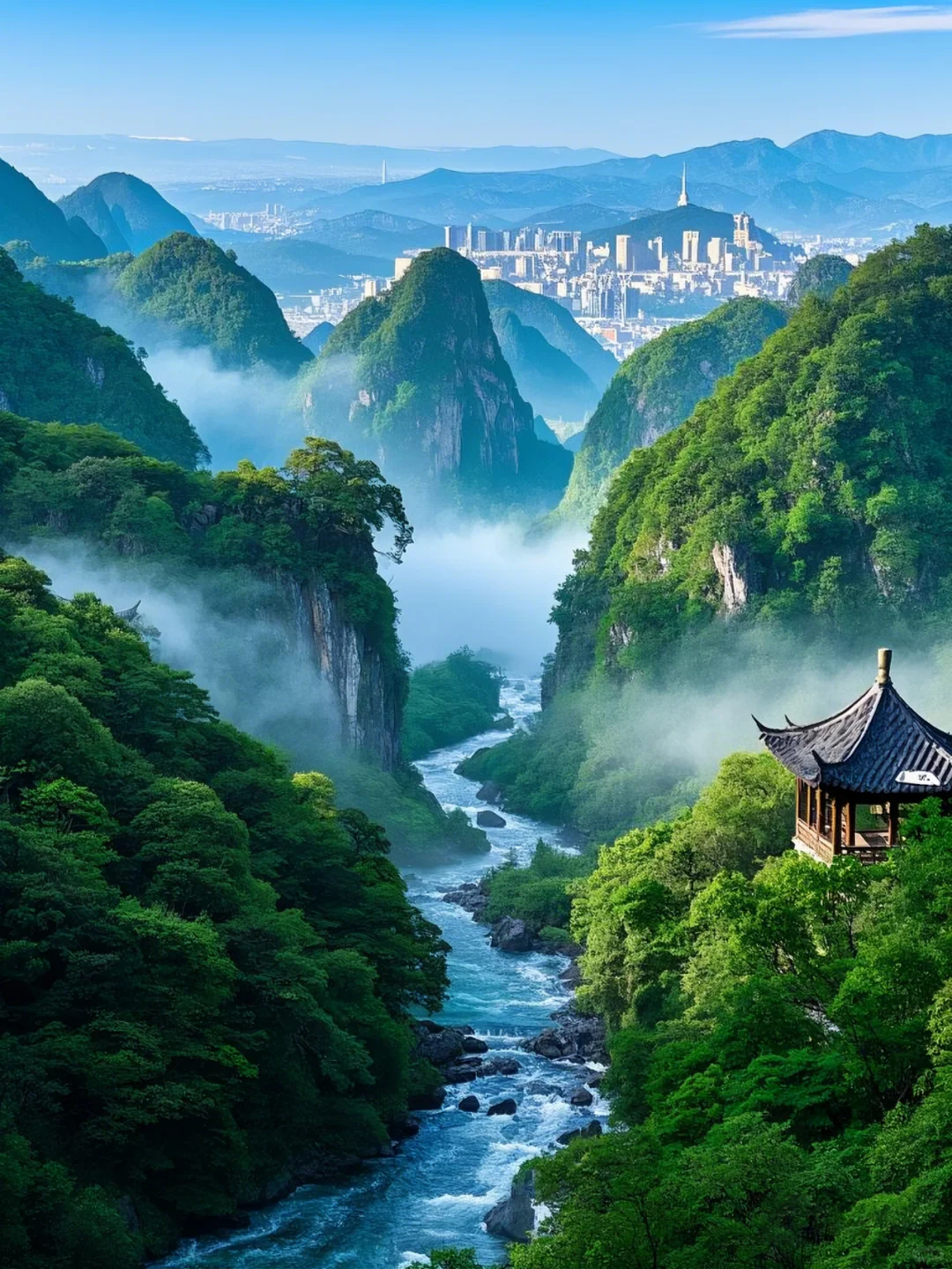 人间绝美，如入仙境。