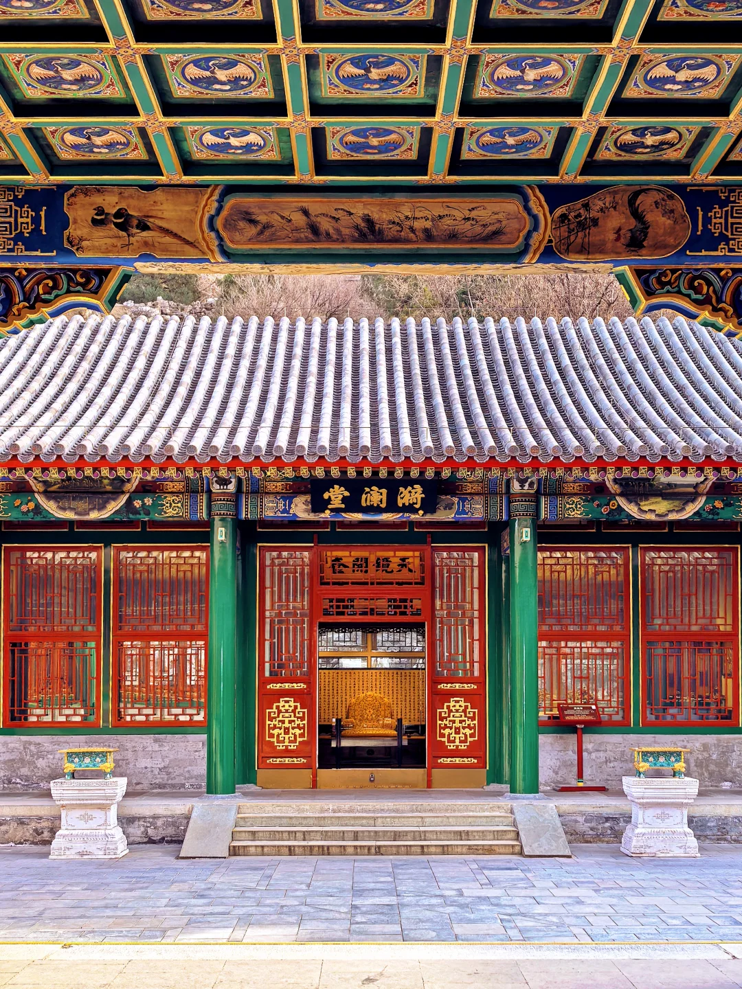 烟花三月下北海,不愧是老祖宗的🌸园!