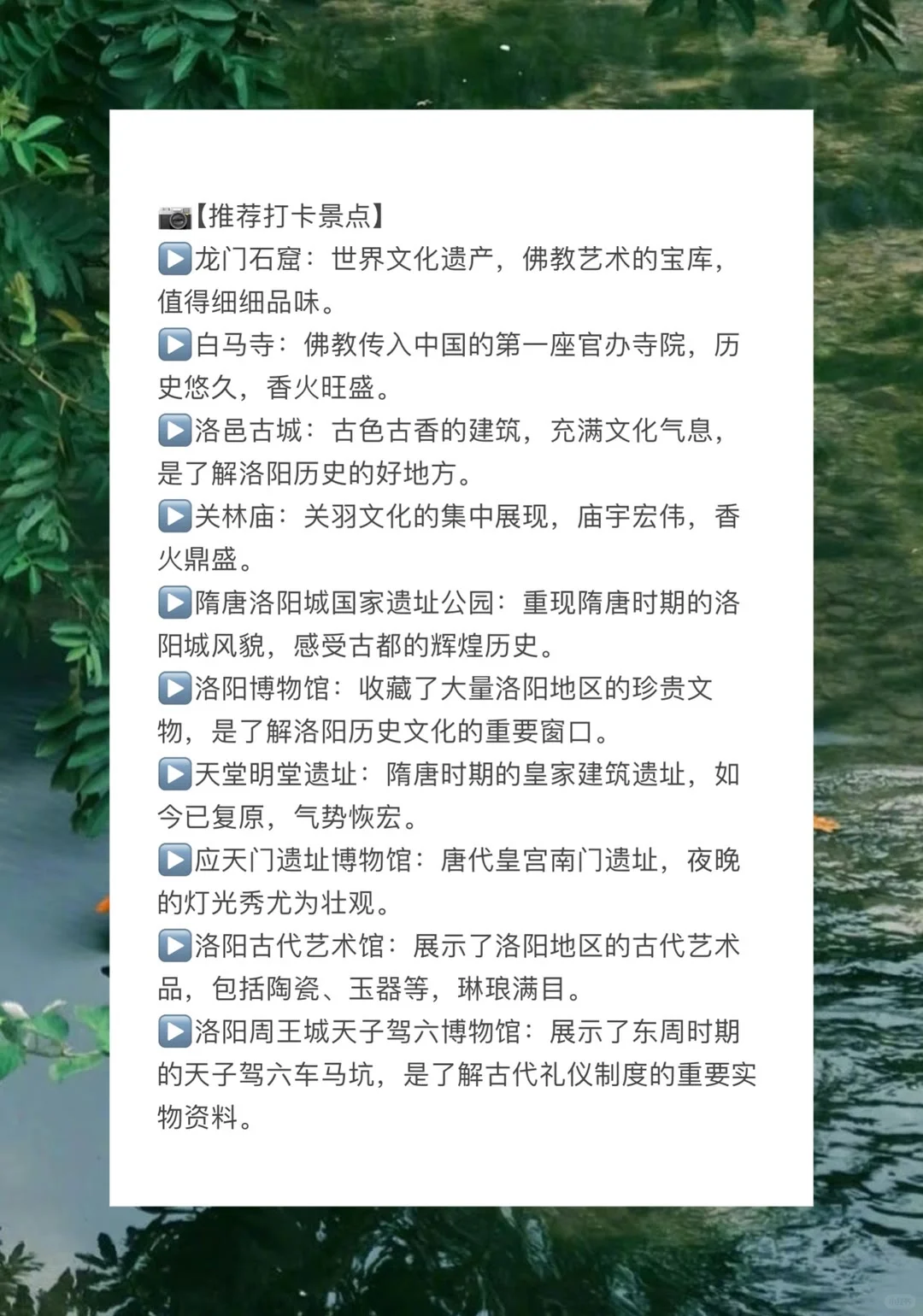 四月洛阳封神！一生必去的宝藏地‼️