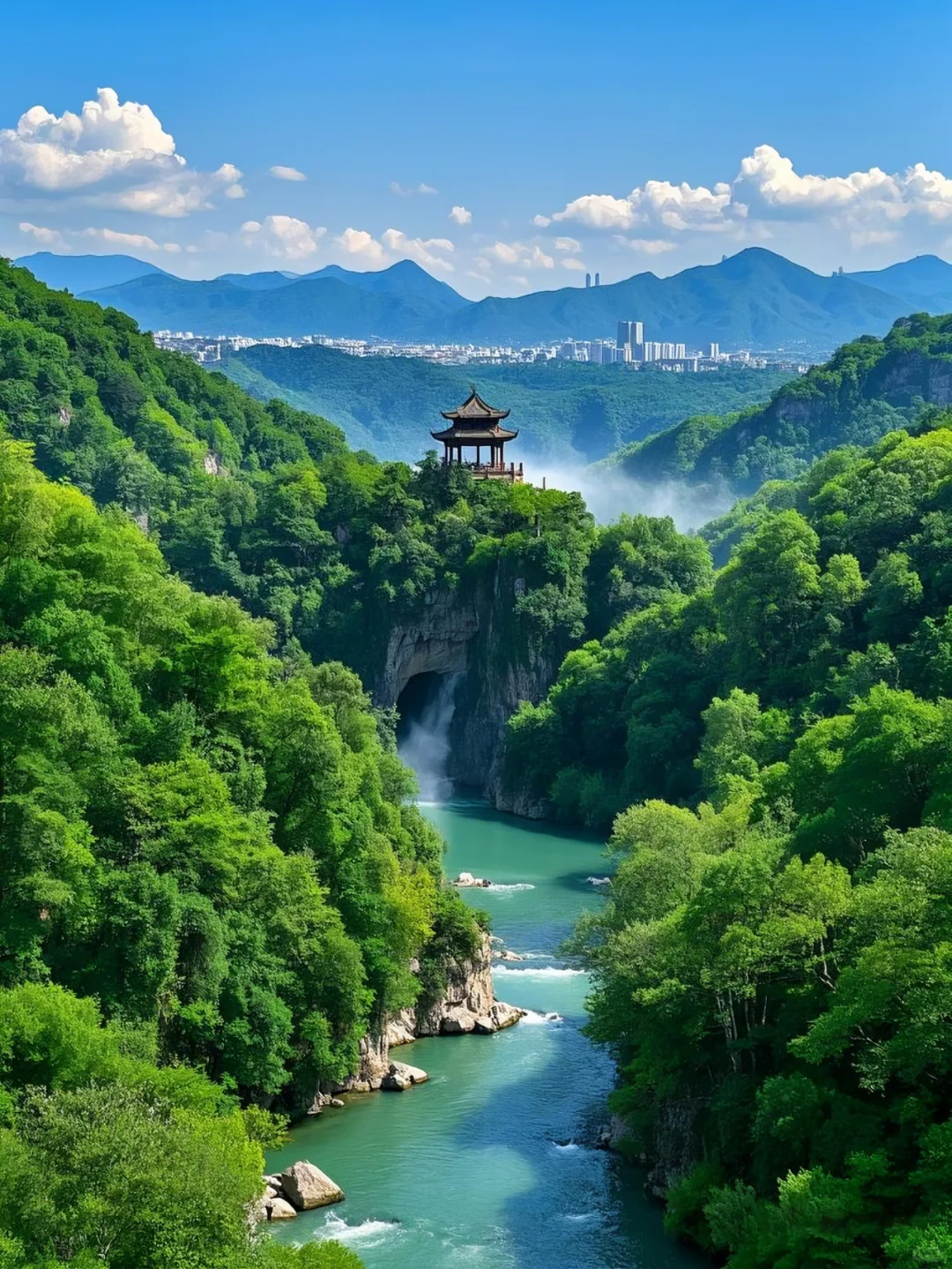 人间绝美，如入仙境。