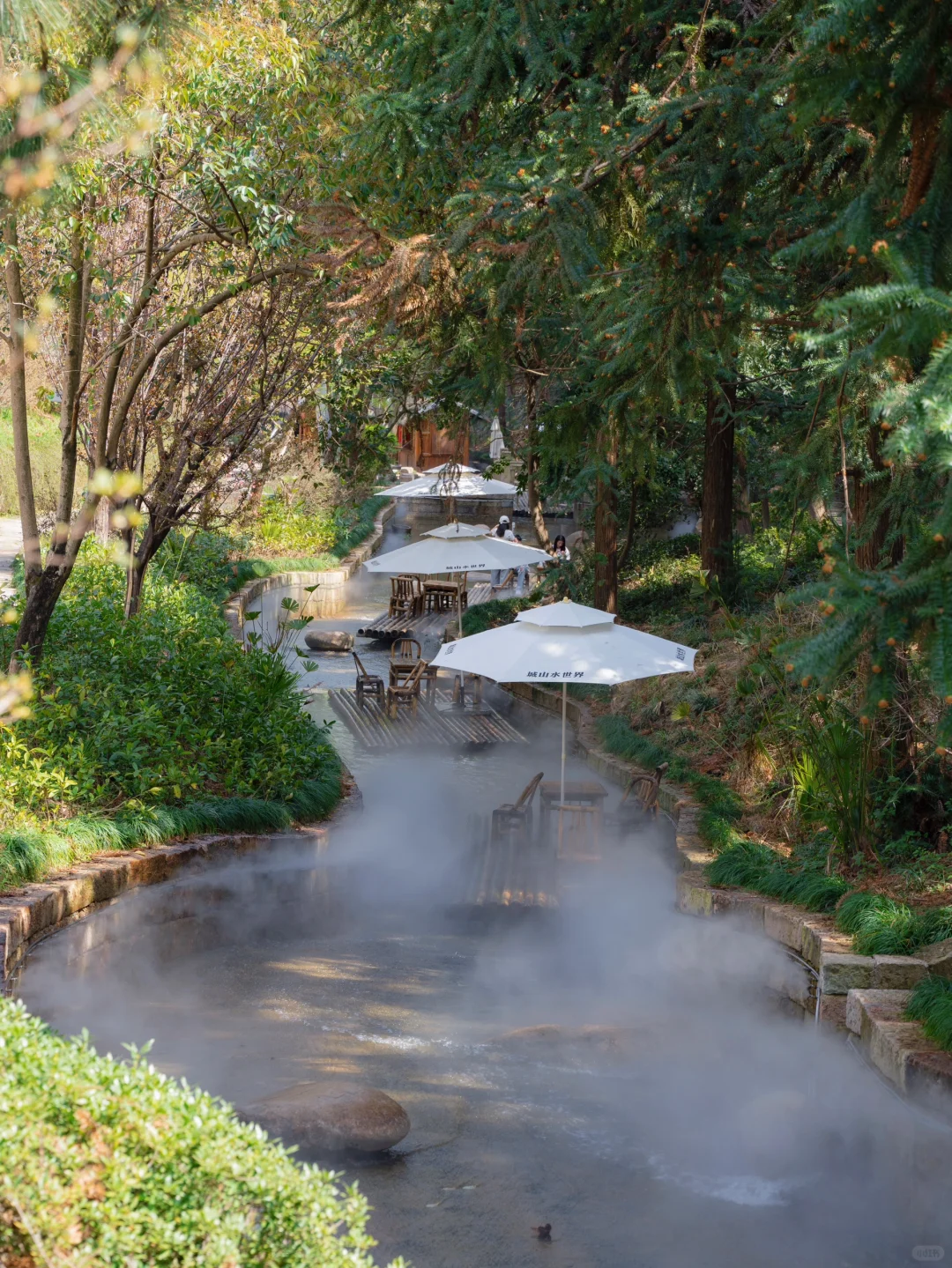 不在婺源，在湖州，坐上开往春天的漫画小火车