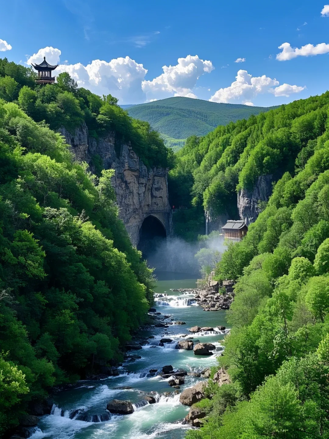 人间绝美，如入仙境。