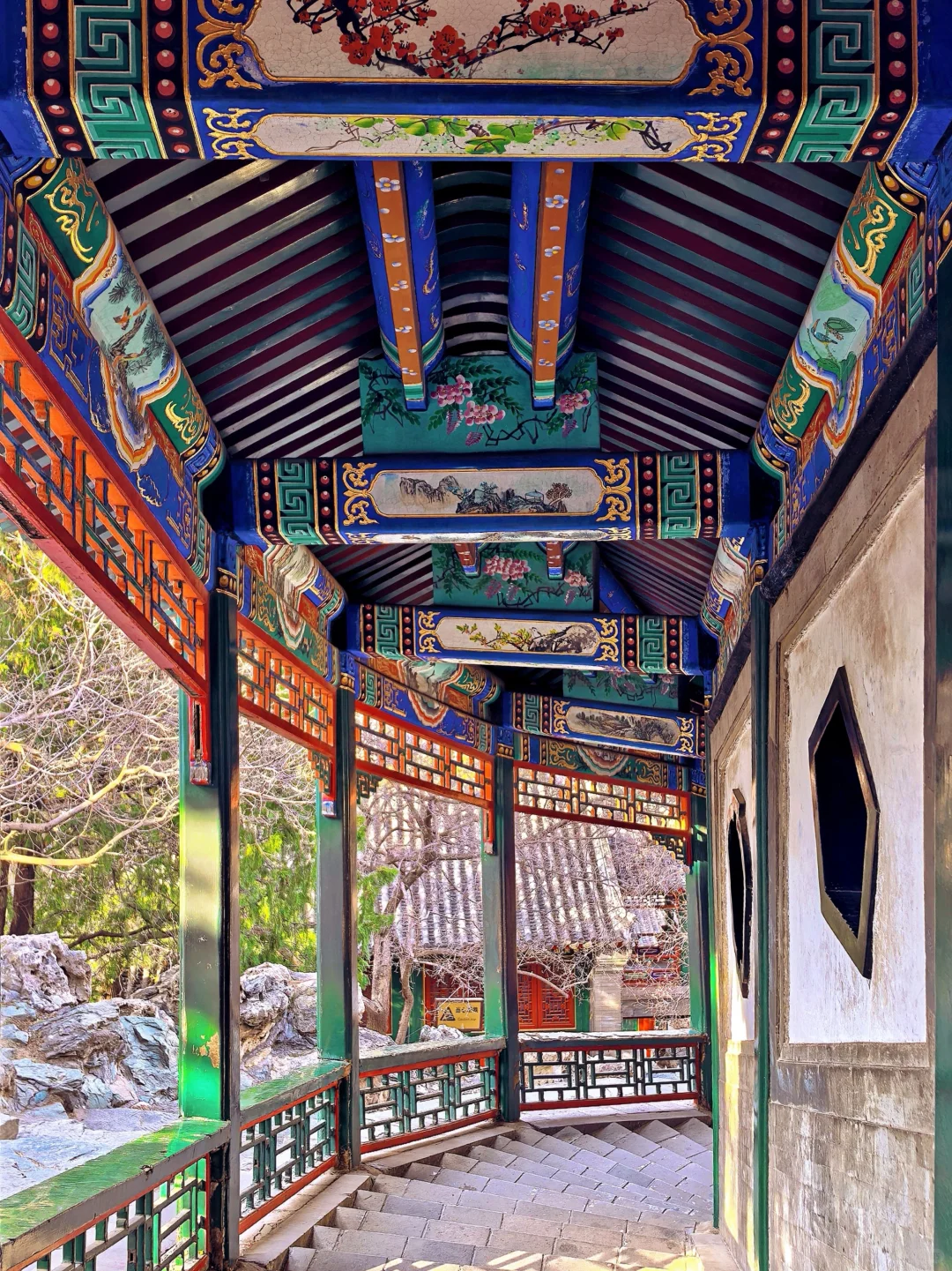 烟花三月下北海,不愧是老祖宗的🌸园!