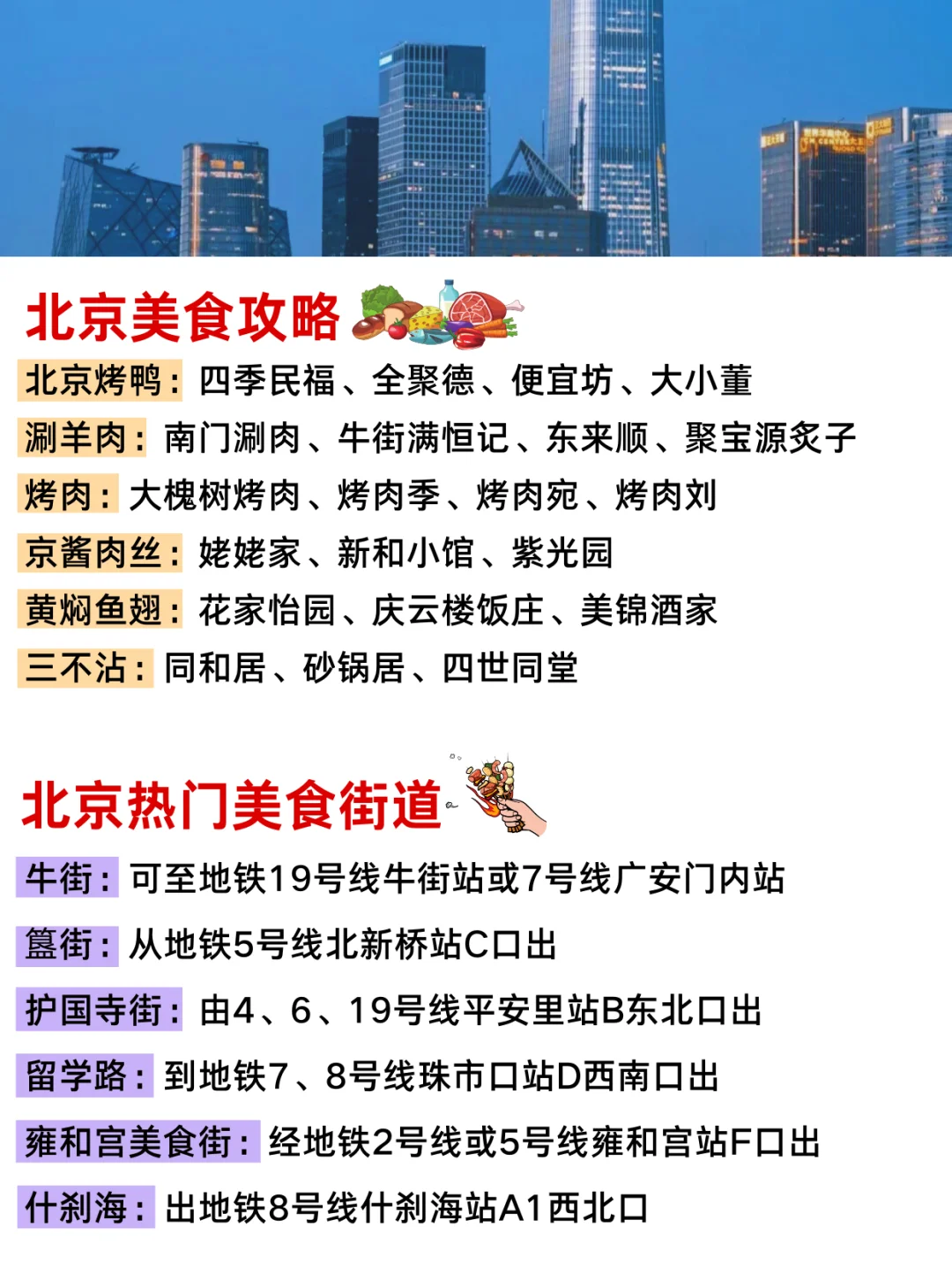 准备去北京旅游的姐妹们赶紧来抄作业🌈