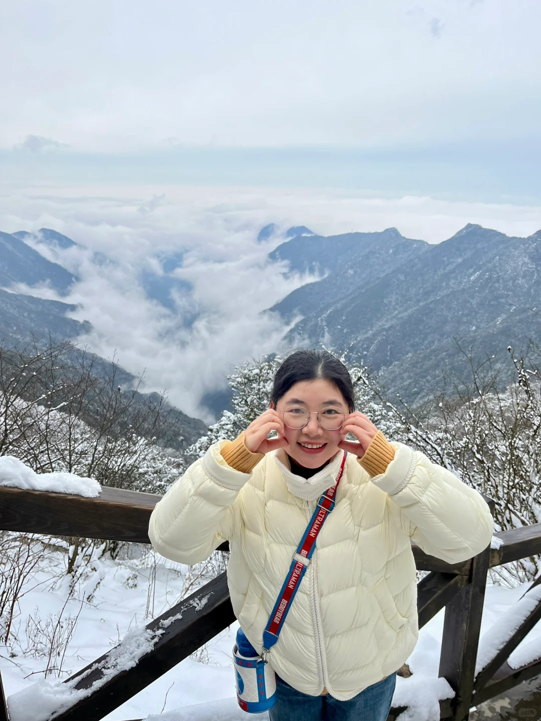 贵州梵净山，运气爆表的雪景高山