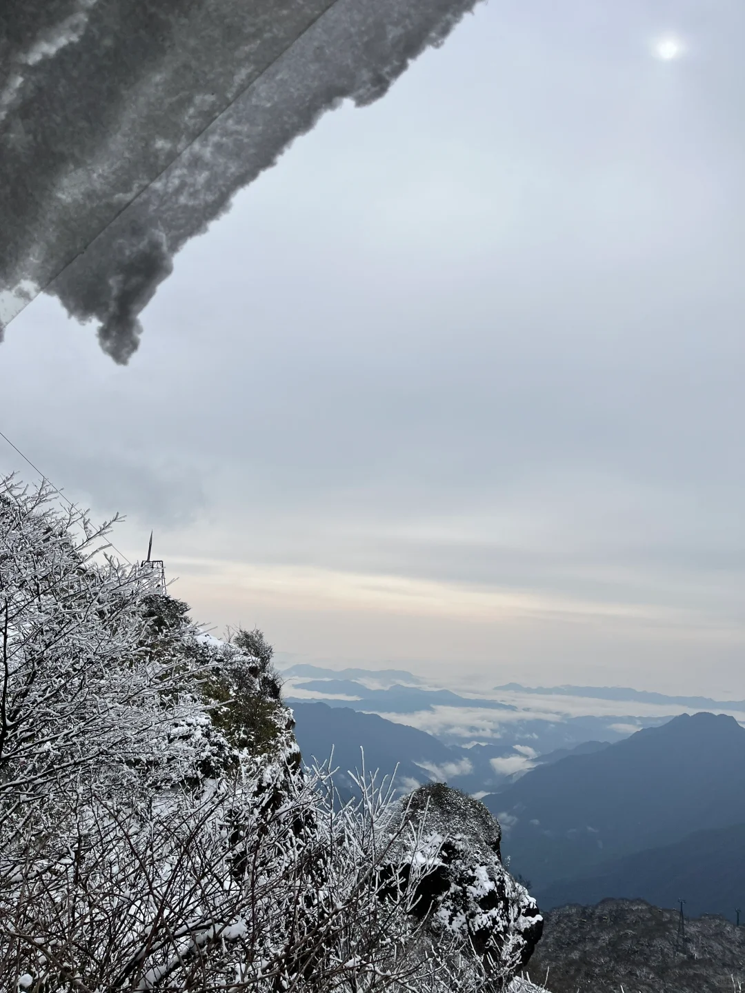 贵州梵净山，运气爆表的雪景高山