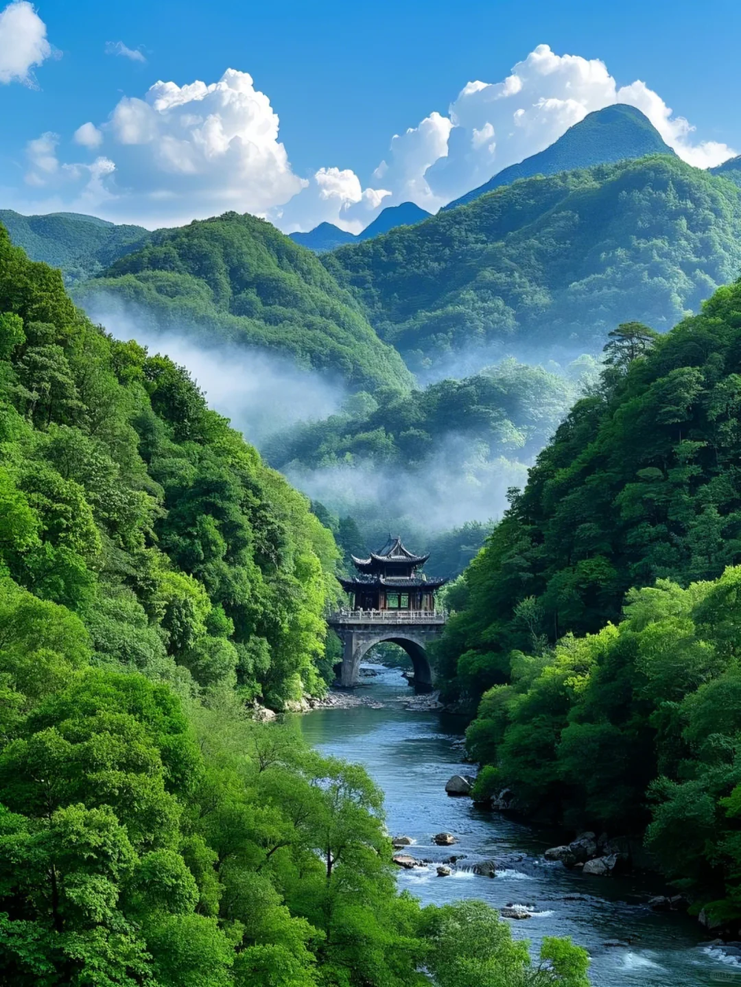 人间绝美，如入仙境。