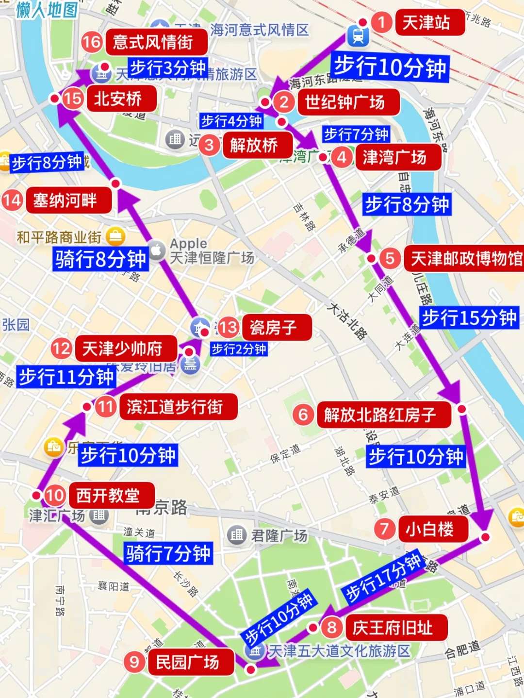 ‼️听劝,人手一份,天津一日citywalk路线