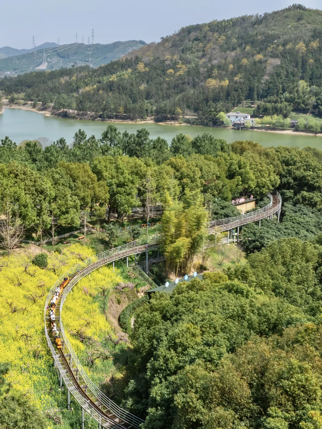 🌸千亩桃花坠入仙境｜城山沟乐园嗨翻天