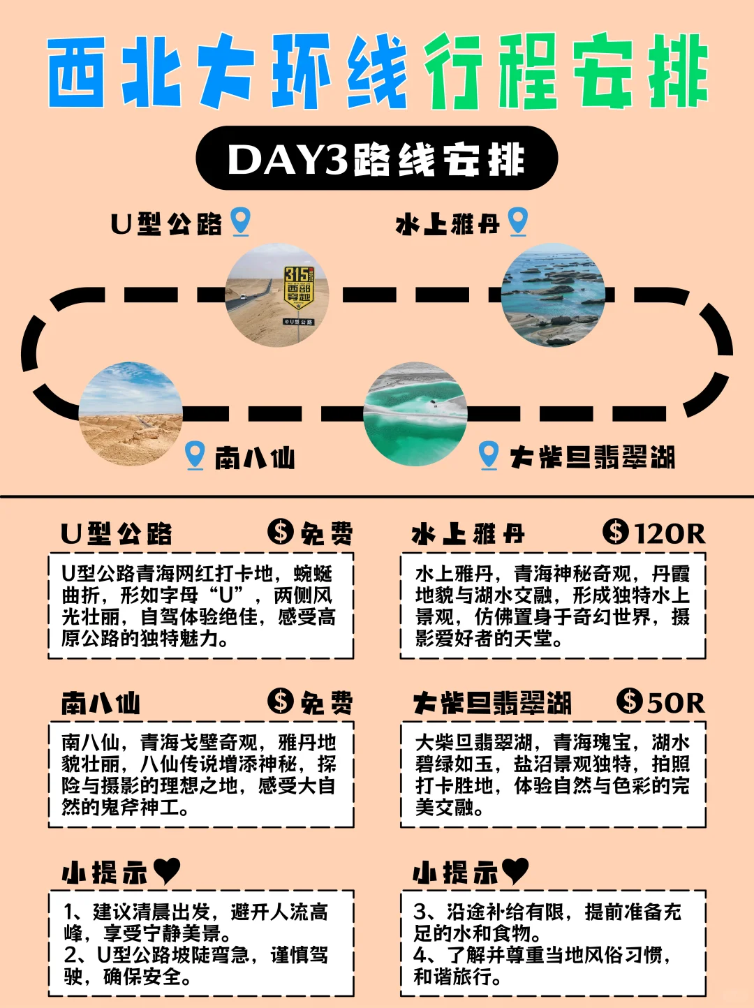 五一来西北7天6晚的正确玩法✅承包90%风光