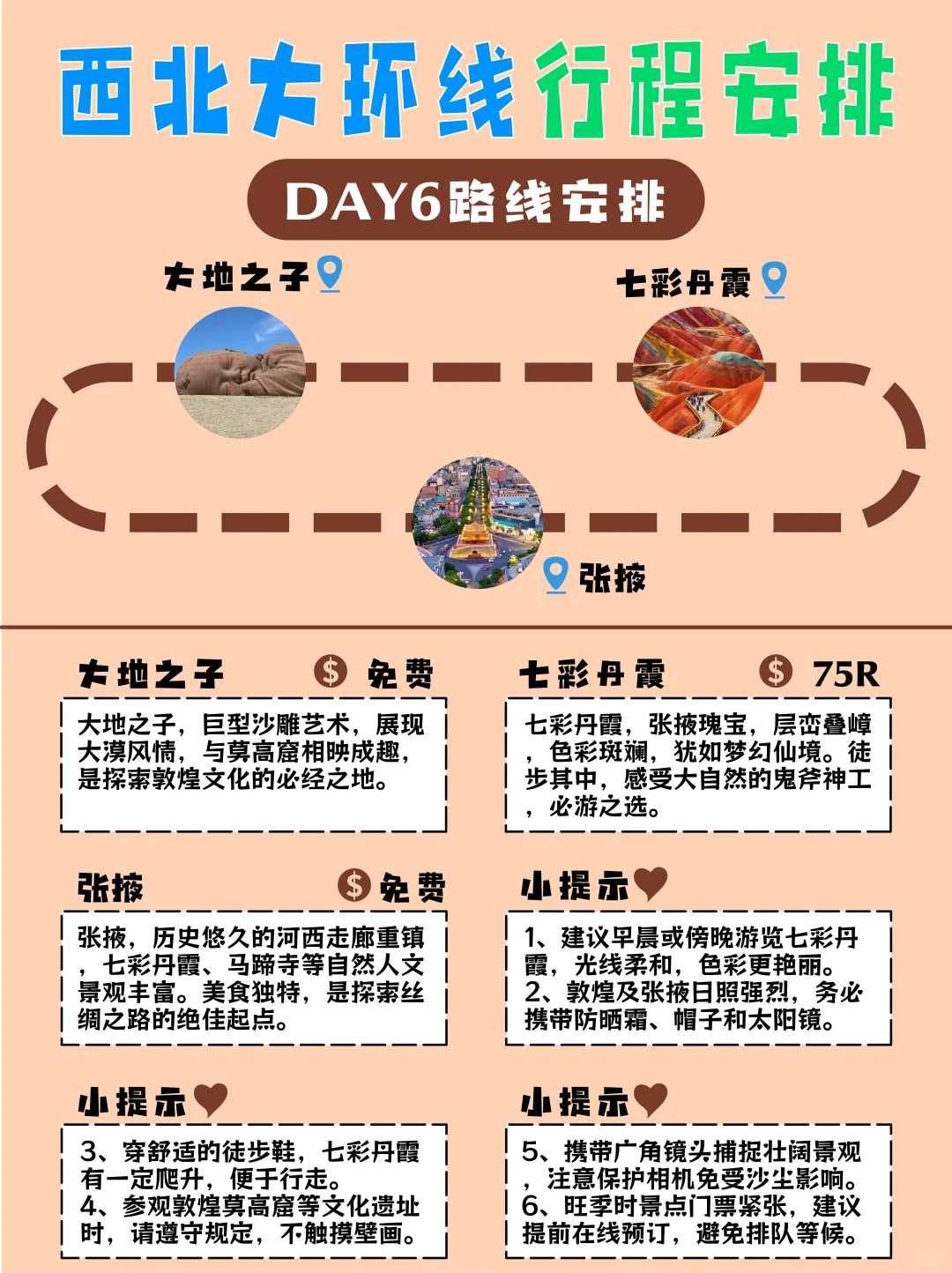 五一来西北7天6晚的正确玩法✅承包90%风光