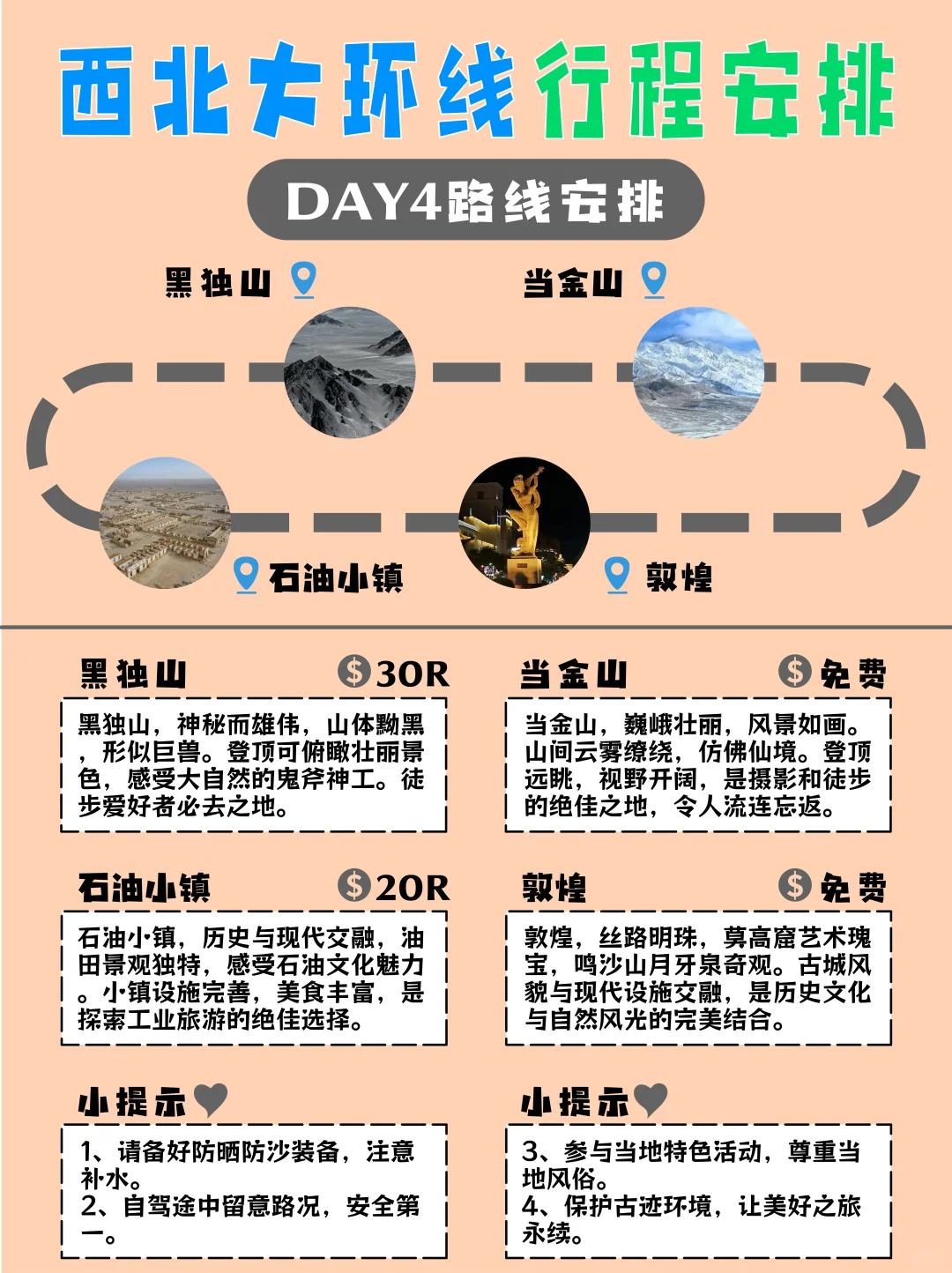 五一来西北7天6晚的正确玩法✅承包90%风光