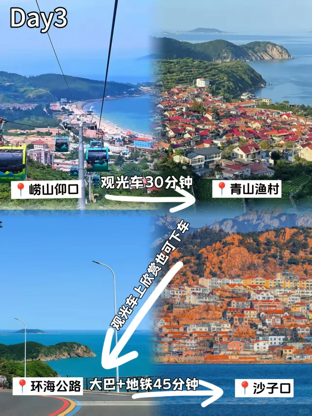 ✨青岛5天4晚旅游攻略｜人均1k+玩到爽‼️
