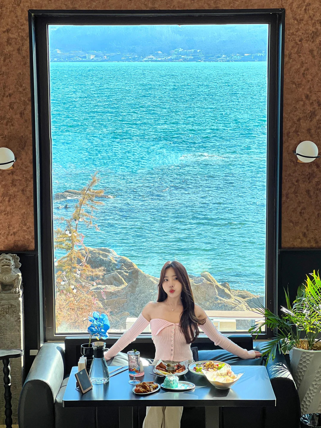 为了这扇窗🪟我特意来了趟青岛！太值了😭！！