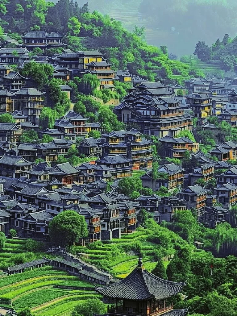 比起千户苗寨，我更爱国家地理推荐的古寨！