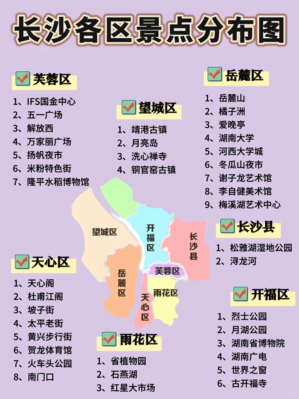 写给📝3-4月来长沙姐妹👭🏻的避雷攻略