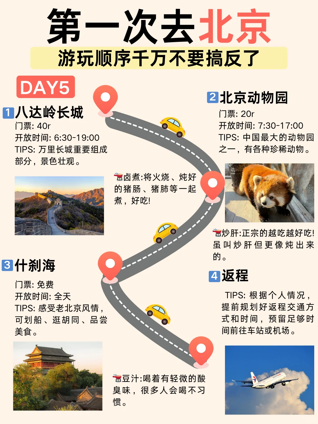 3-5月带娃和老人来北京的，直接抄作业❗❗