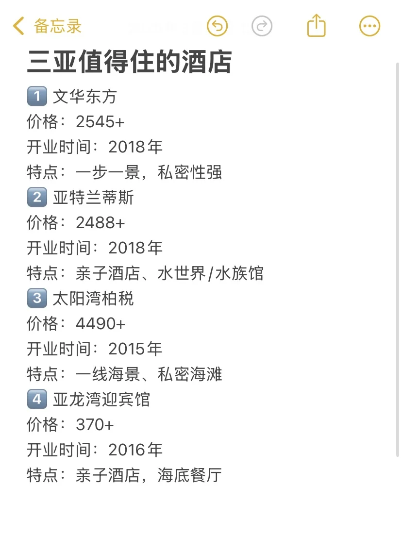 本人的 4 月三亚旅游攻略已经next level 了