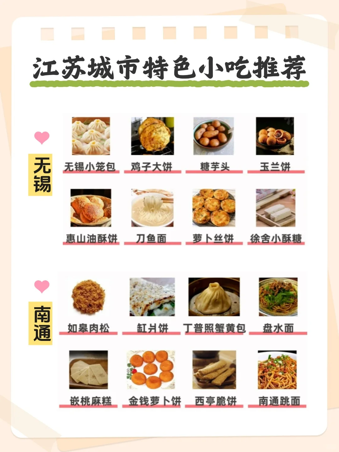 江苏旅游❗全年日历💌|带你省钱吃住行