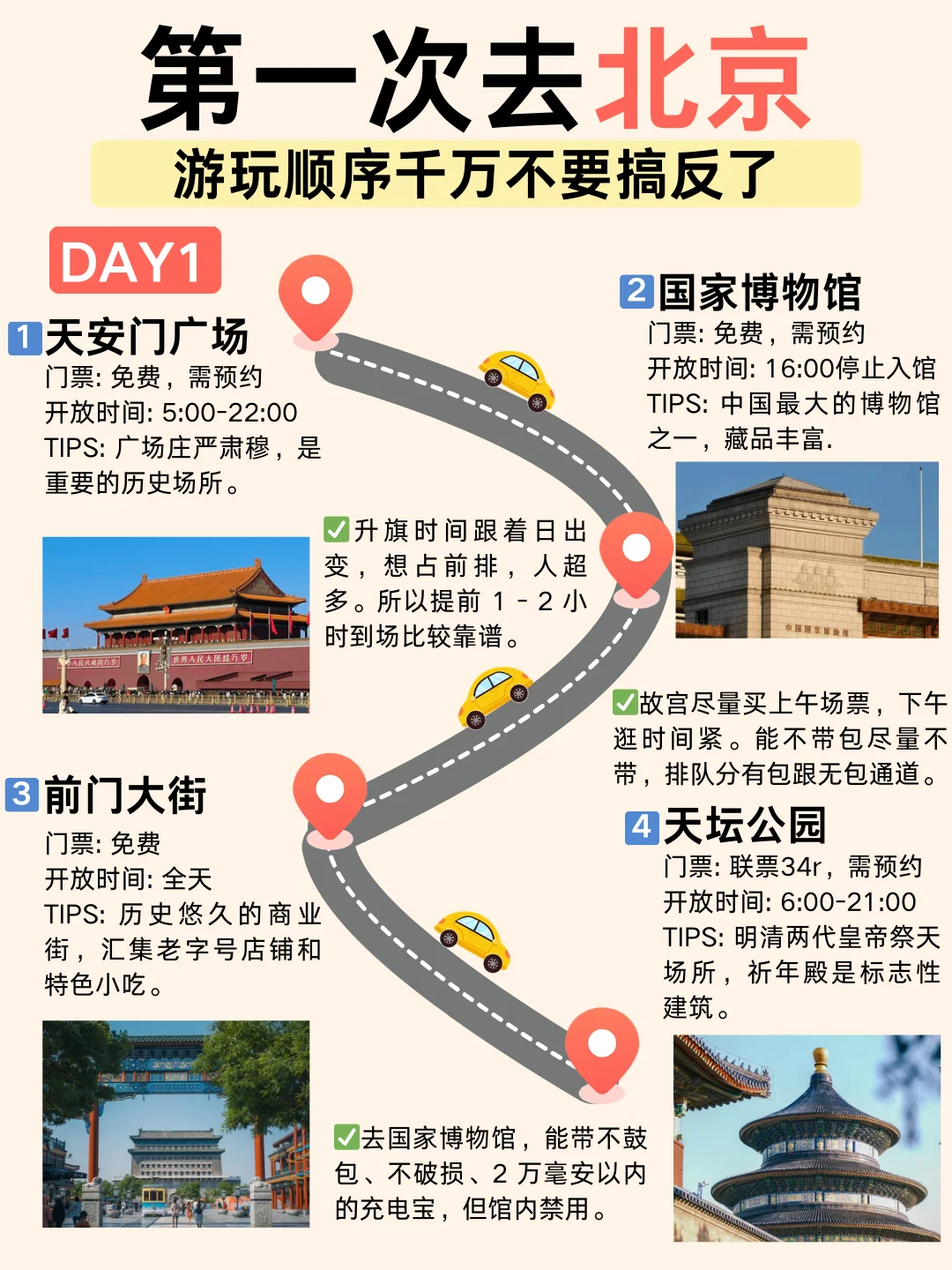 3-5月带娃和老人来北京的，直接抄作业❗❗