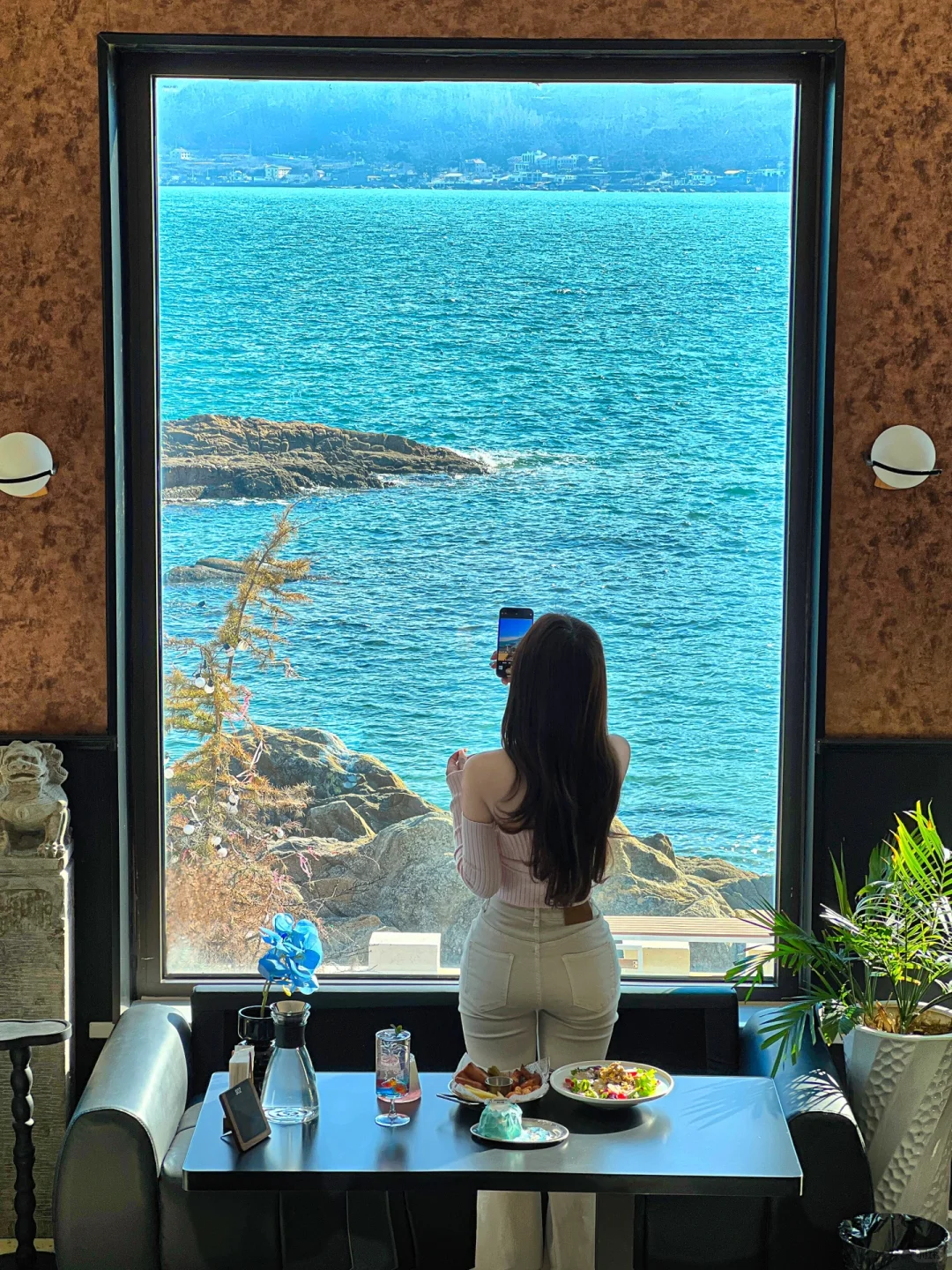 为了这扇窗🪟我特意来了趟青岛！太值了😭！！