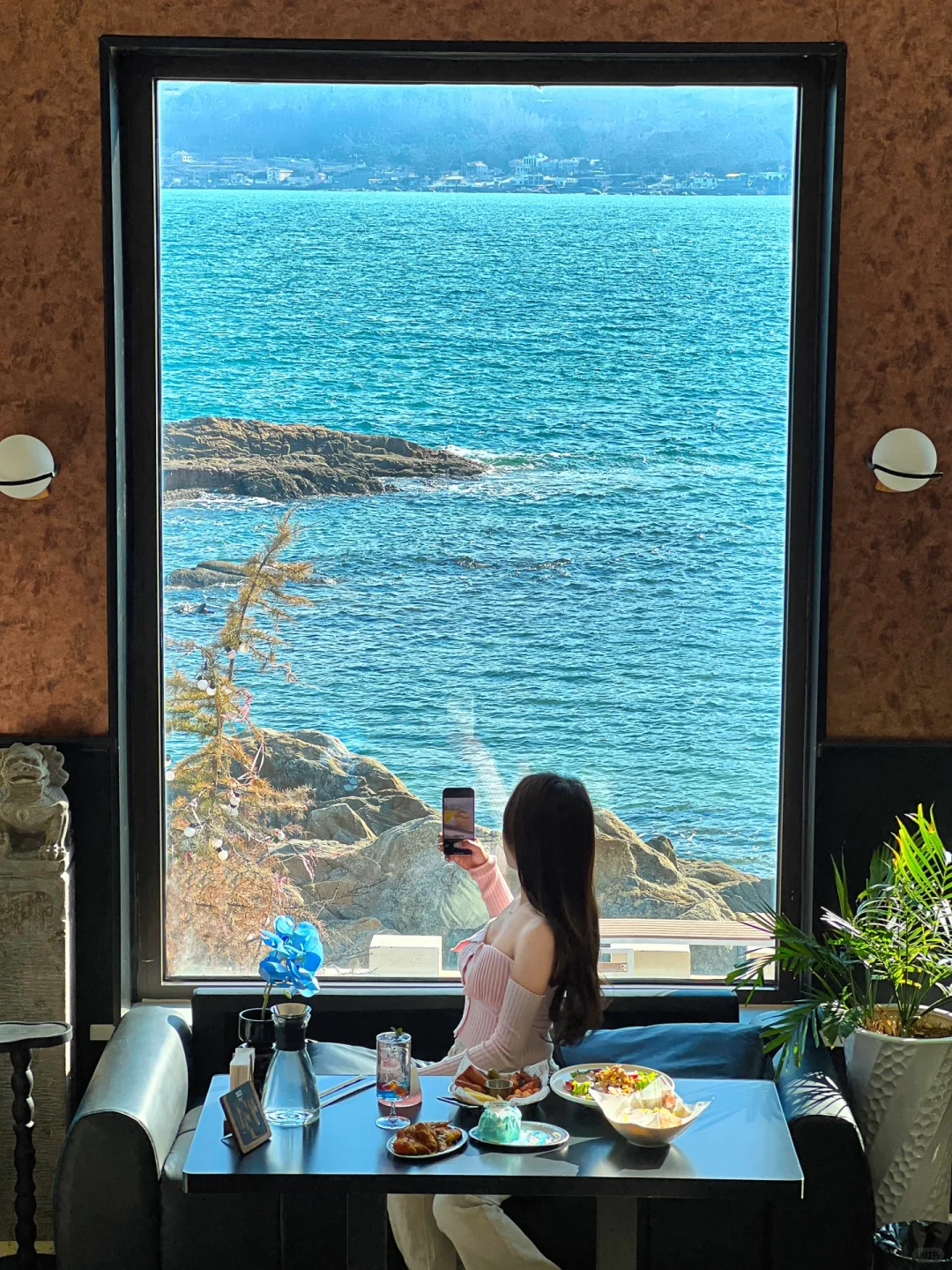 为了这扇窗🪟我特意来了趟青岛！太值了😭！！