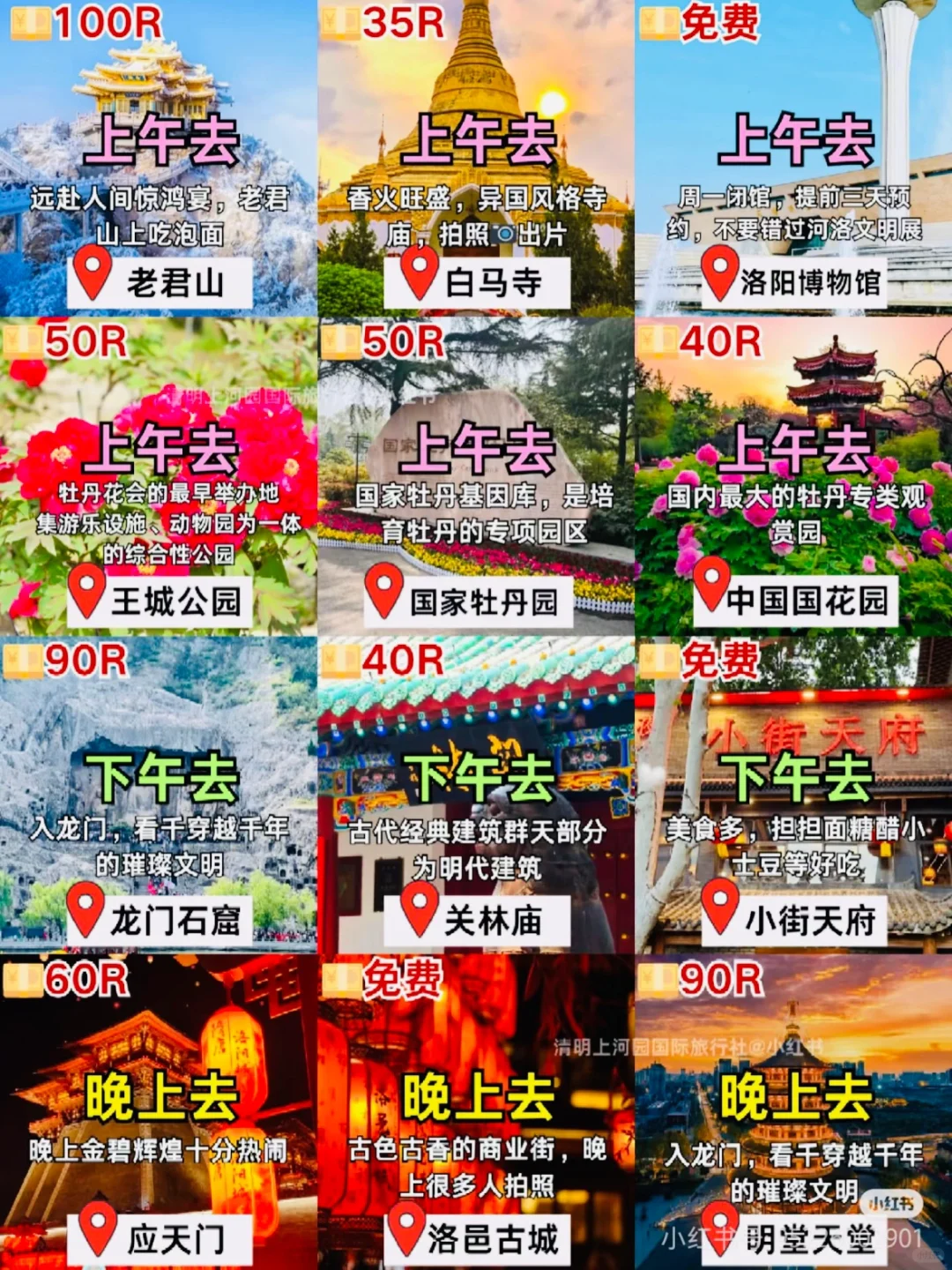 【洛阳48小时】人均300+攻略来啦！