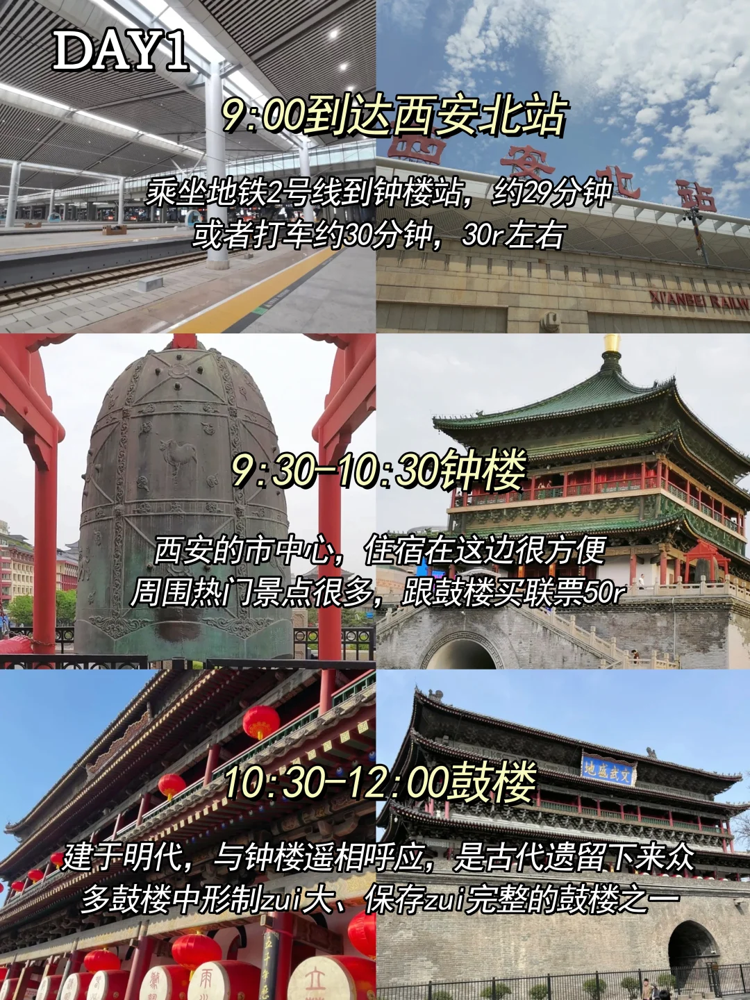 西安周末两日游——特种兵行程🤙🤙