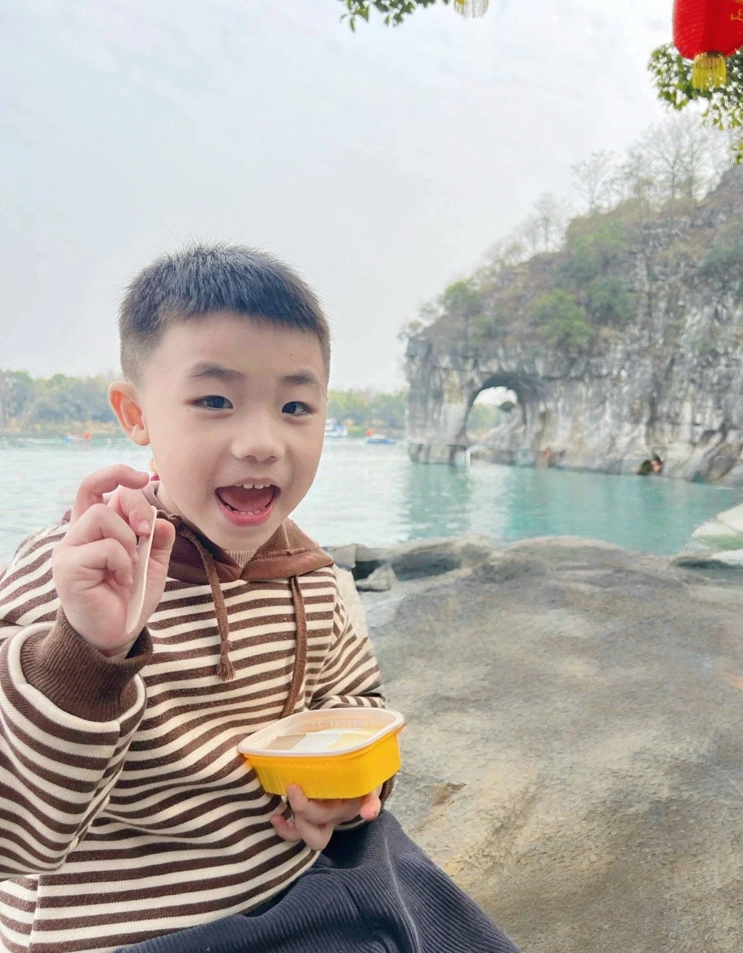 带娃跟当地团去桂林已回😅大家三月三码住