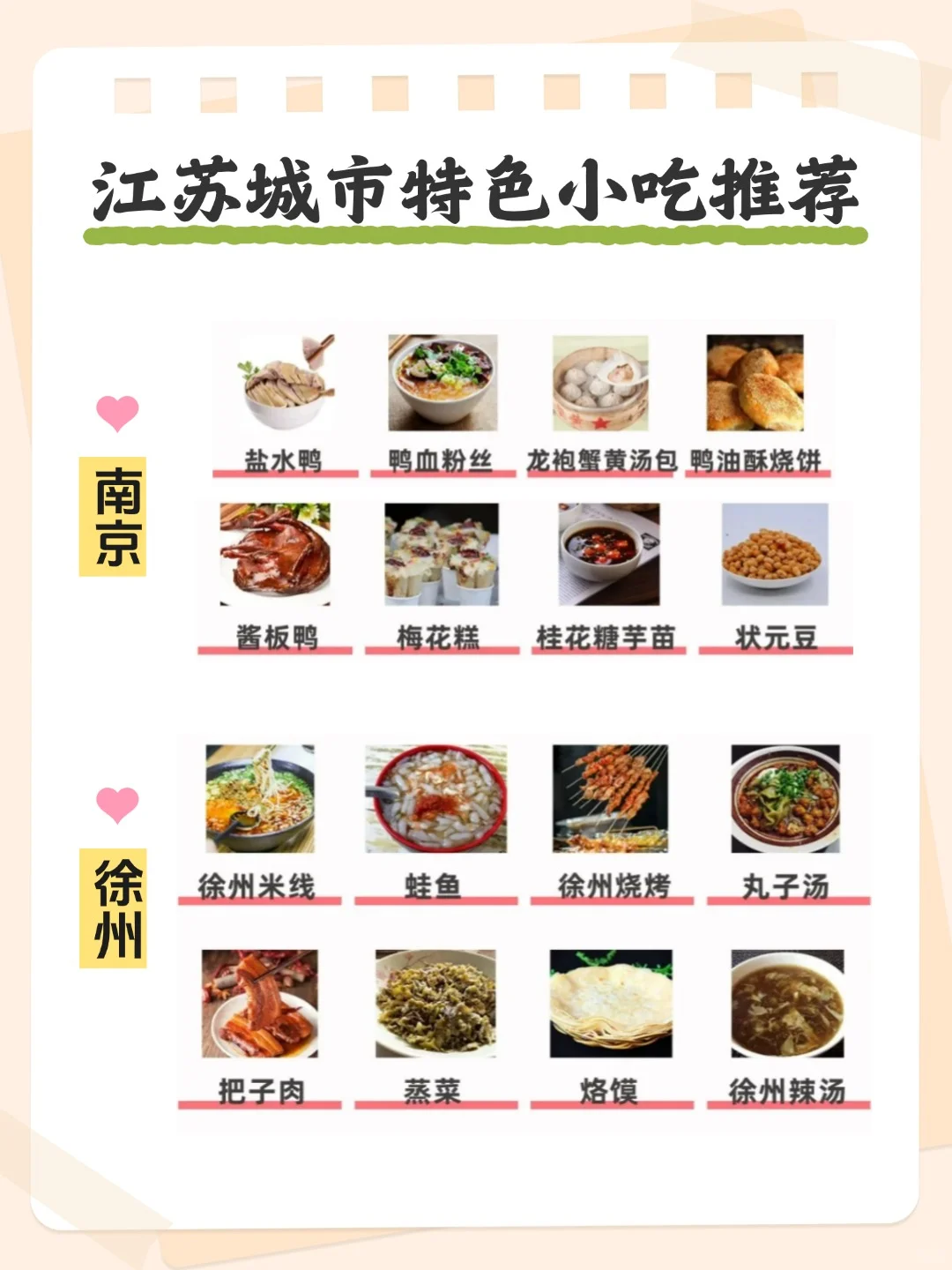 江苏旅游❗全年日历💌|带你省钱吃住行