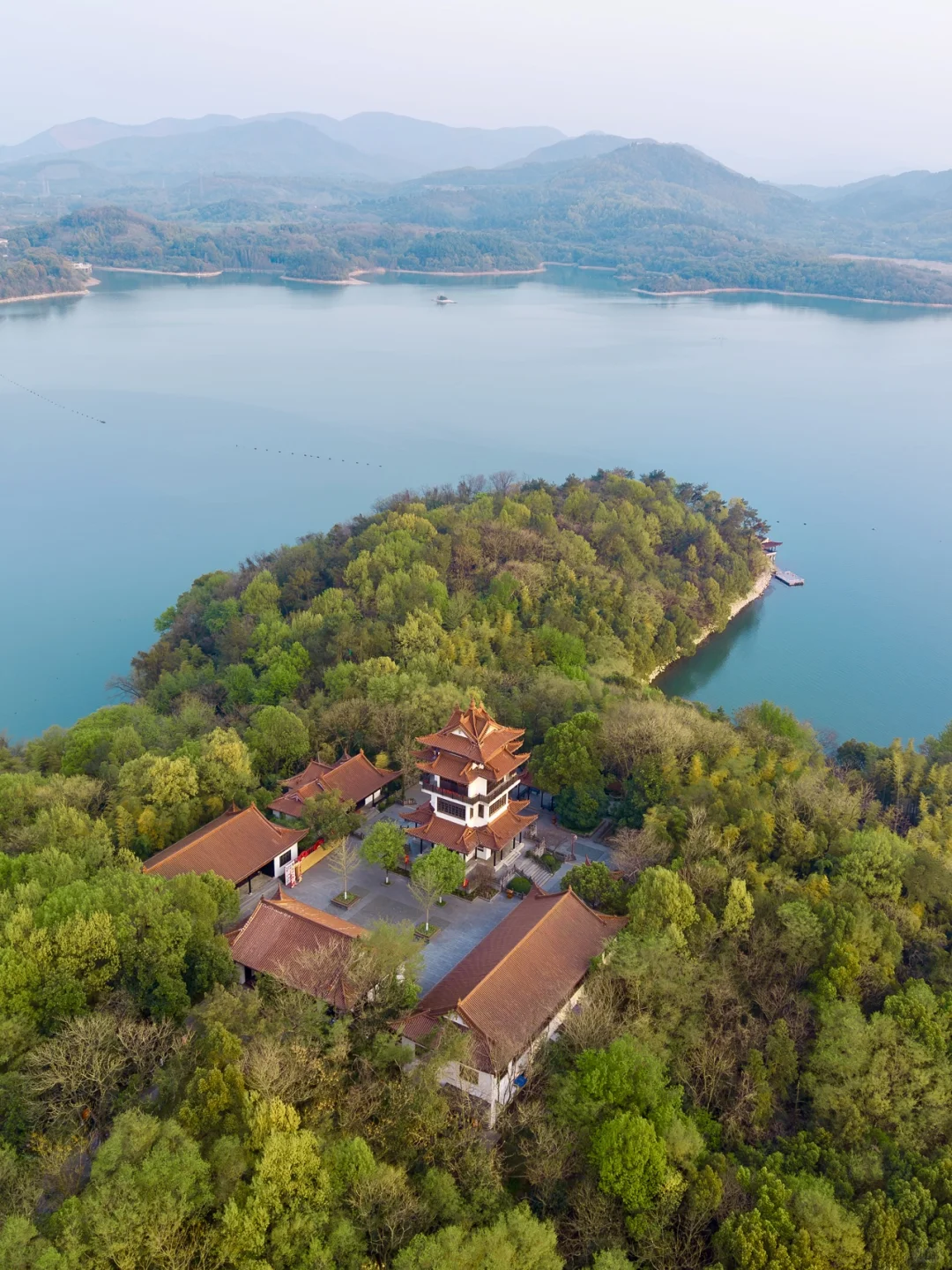 以为千岛湖够美了，直到我去了溧阳天目湖❗
