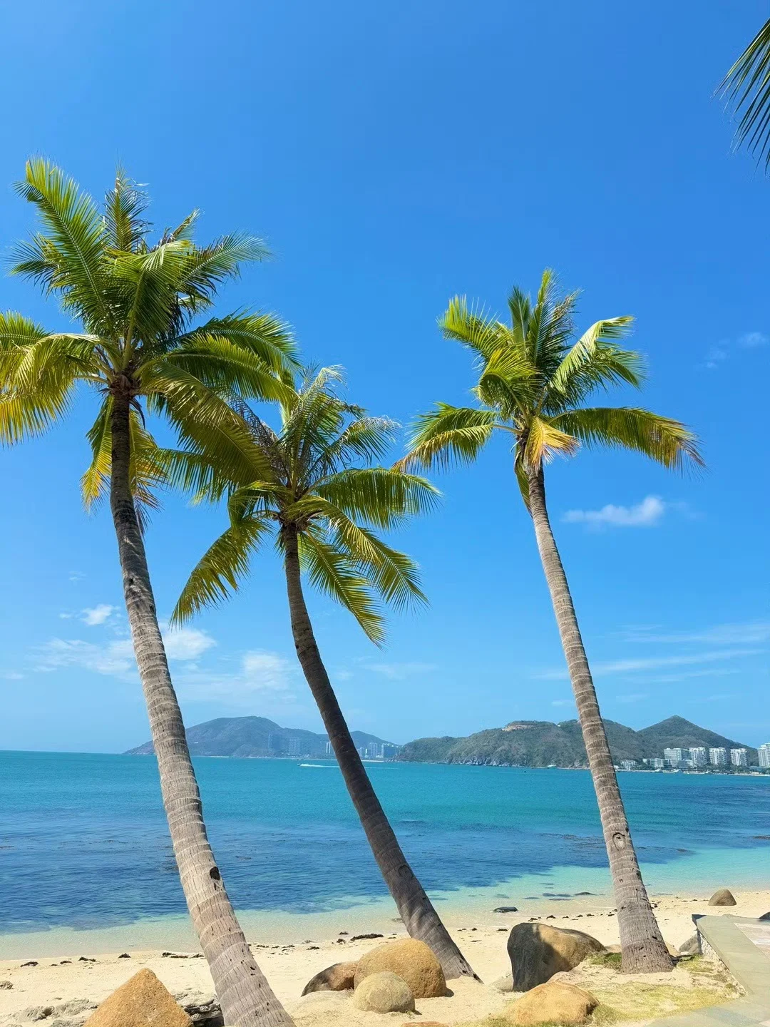 由于不预约在三亚沙滩待了五个小时😭