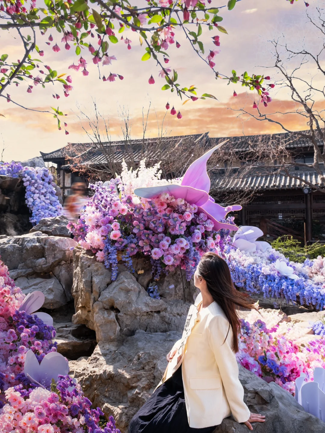 今年为止，我最喜欢的中式赏春小镇出现了‼️