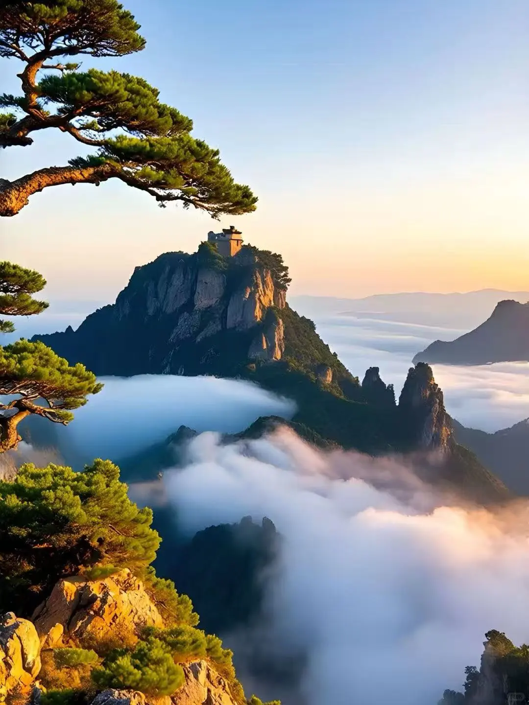 黄山是我第一次用“震撼”形容的地方