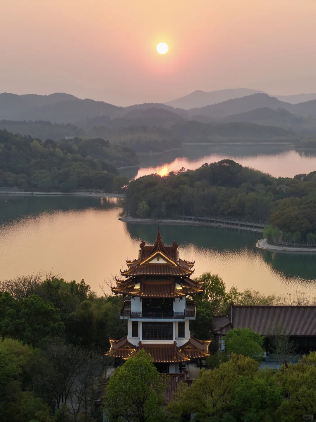 以为千岛湖够美了，直到我去了溧阳天目湖❗