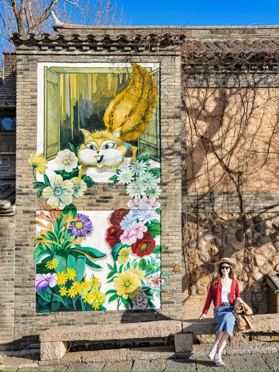 这个春天🌿总要去趟长城脚下的水乡小镇吧🛶