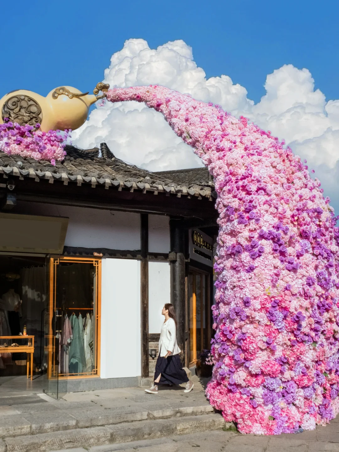 今年为止，我最喜欢的中式赏春小镇出现了‼️