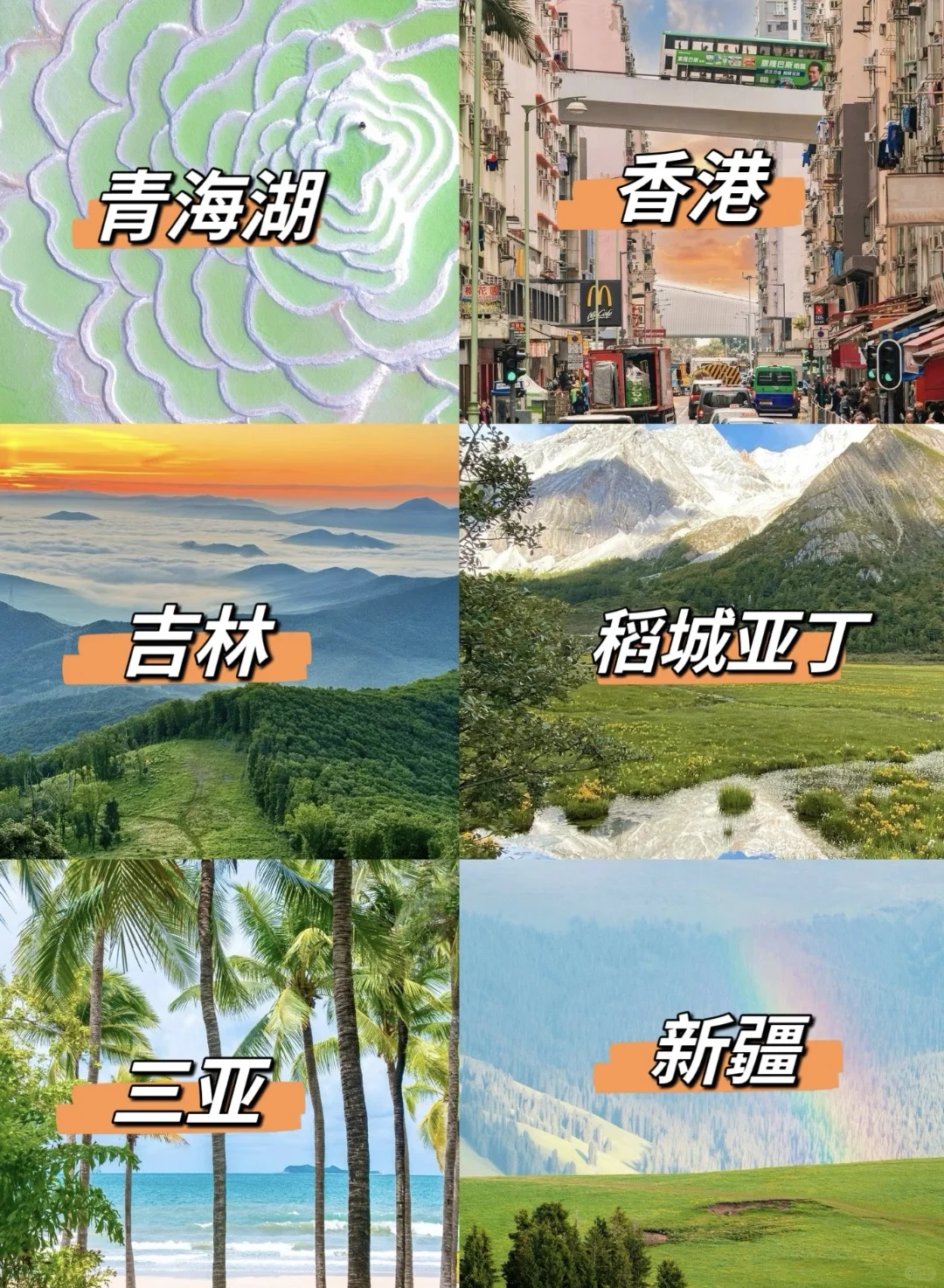 每个月最适合去旅游的城市