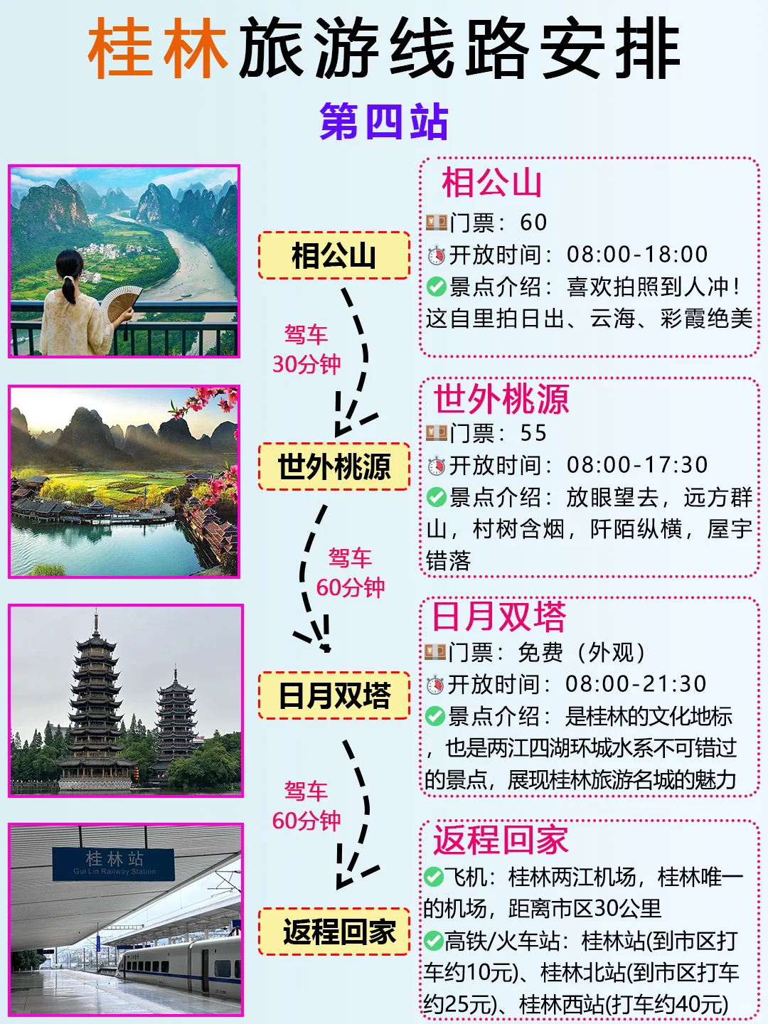 桂林旅游会教育每一个不提前预约的人呢😭