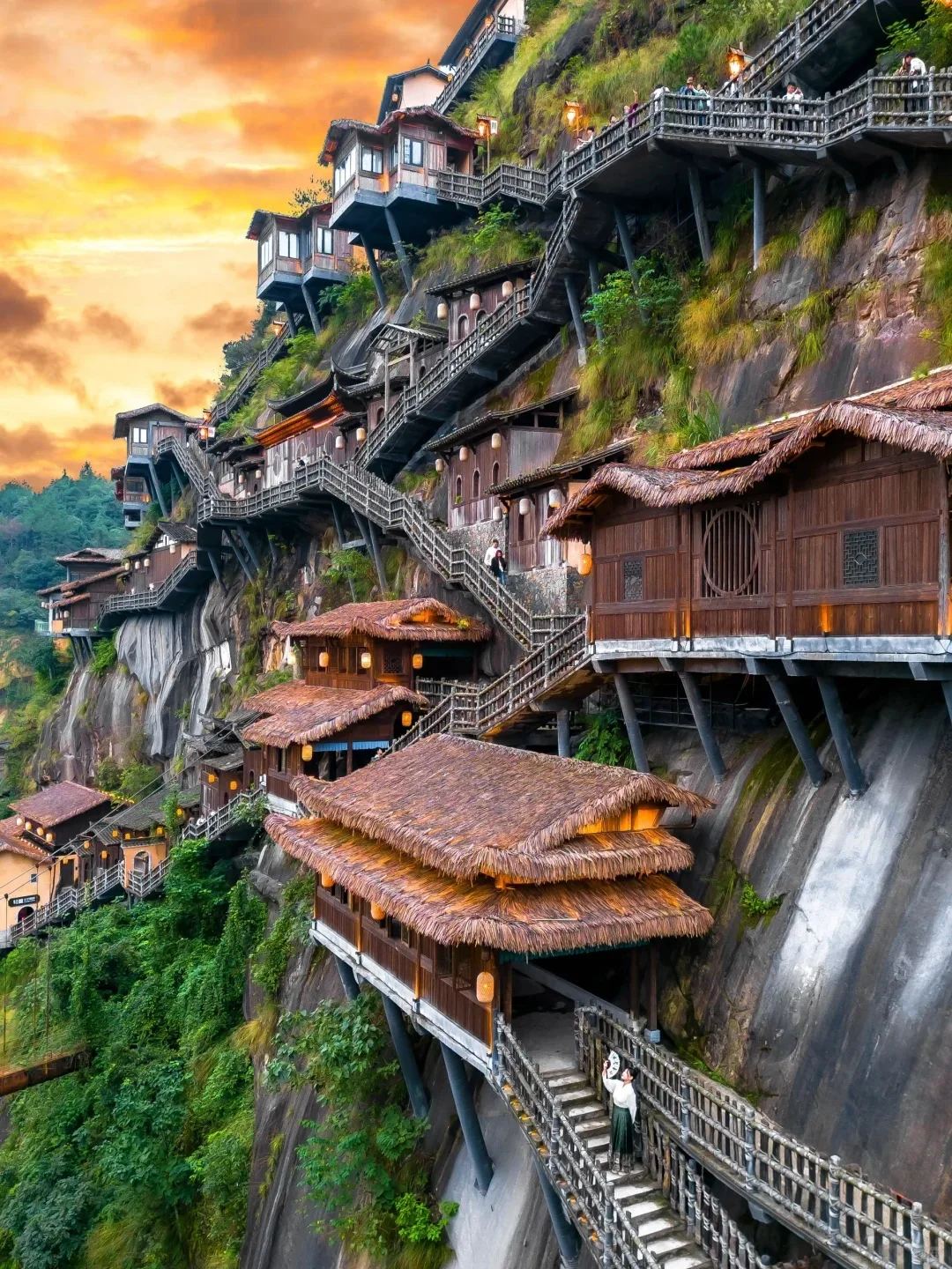 江西上饶❗️悬崖上的仙侠世界