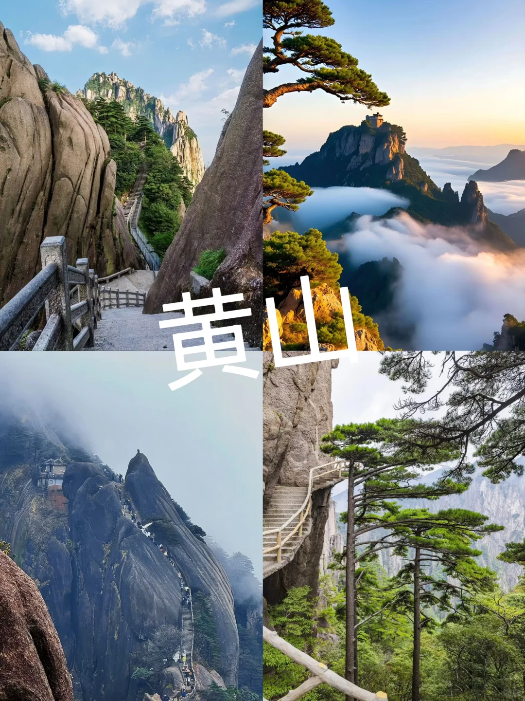 黄山是我第一次用“震撼”形容的地方