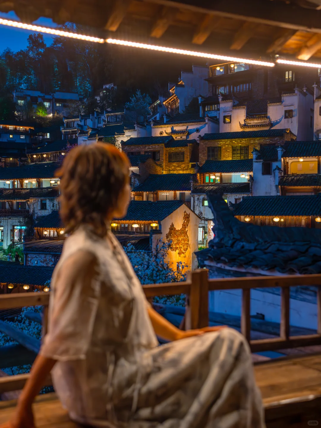 Live实况‼篁岭的春天美到封神！没有平替