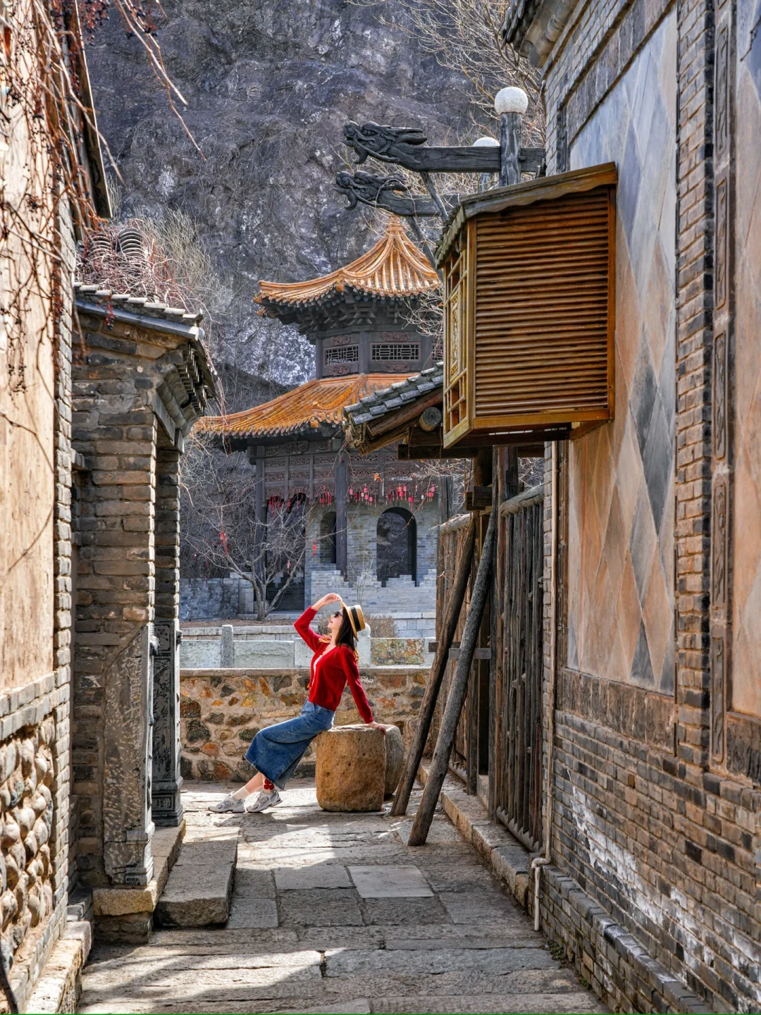 这个春天🌿总要去趟长城脚下的水乡小镇吧🛶