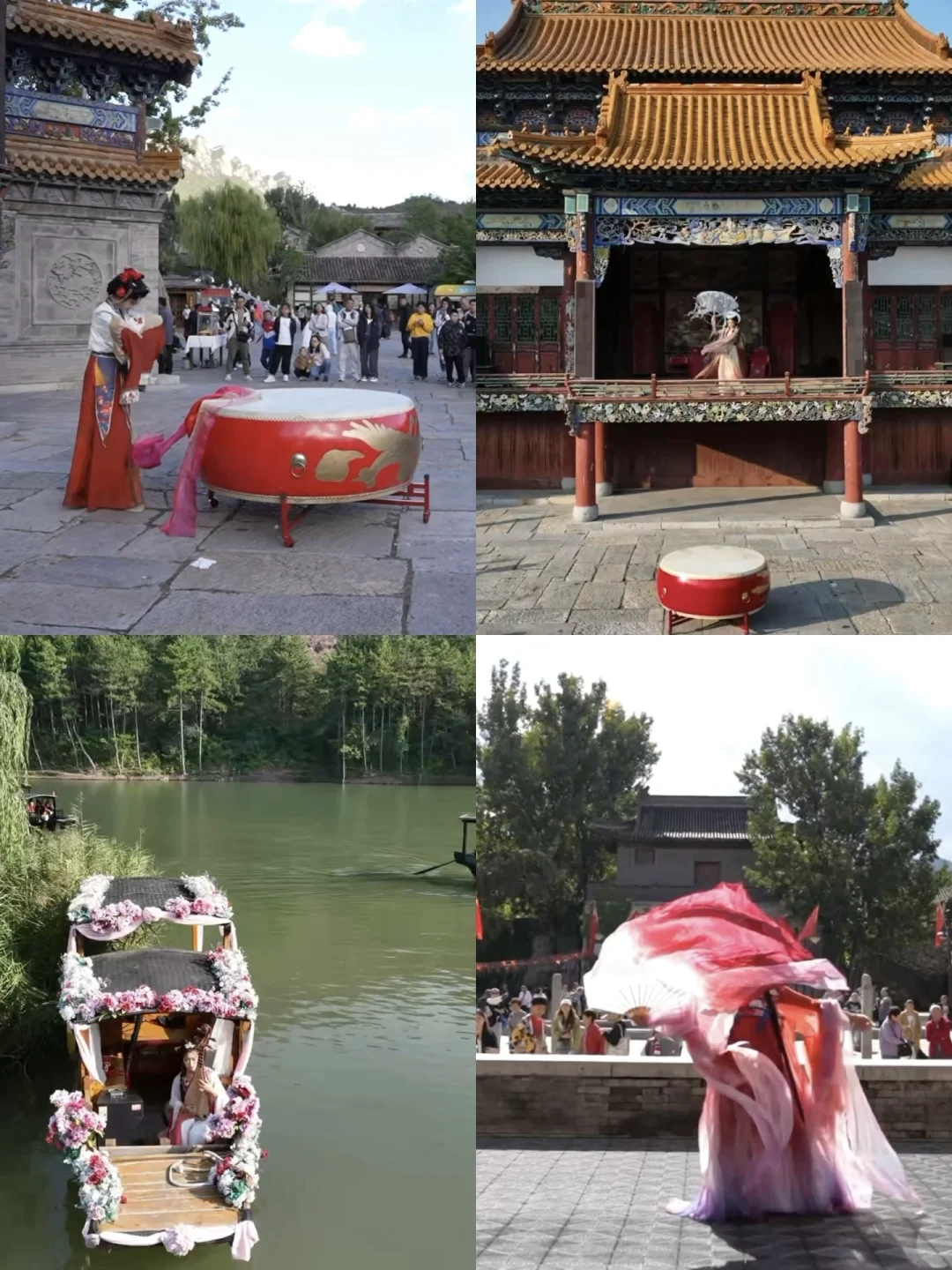 这个春天🌿总要去趟长城脚下的水乡小镇吧🛶