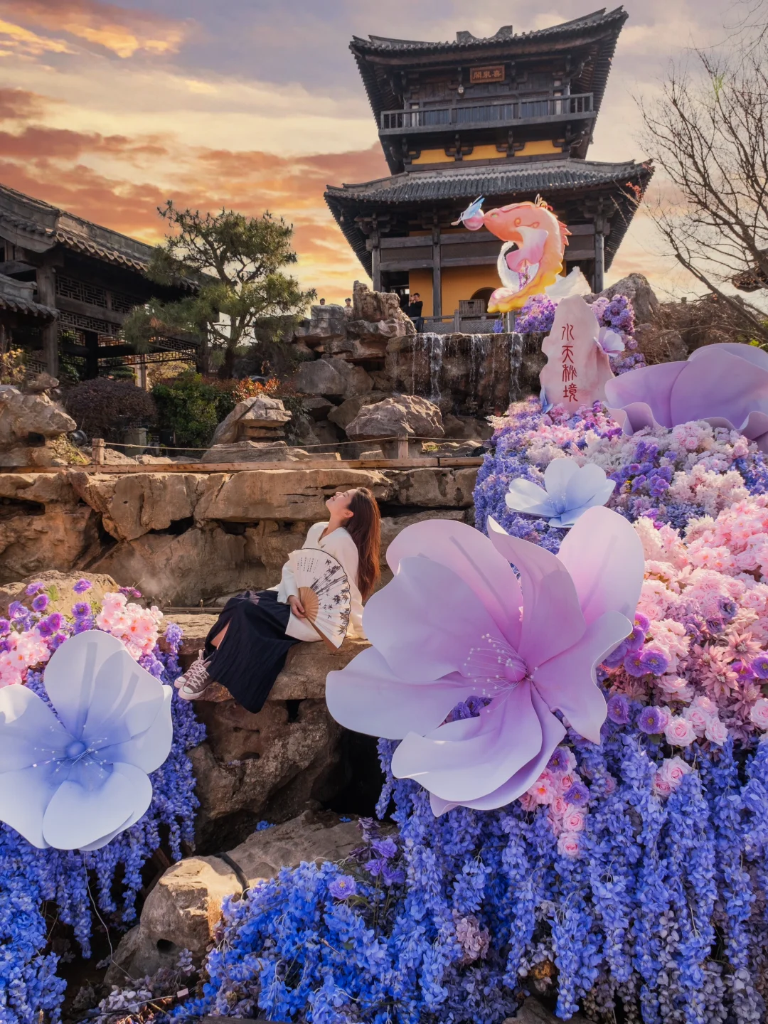今年为止，我最喜欢的中式赏春小镇出现了‼️