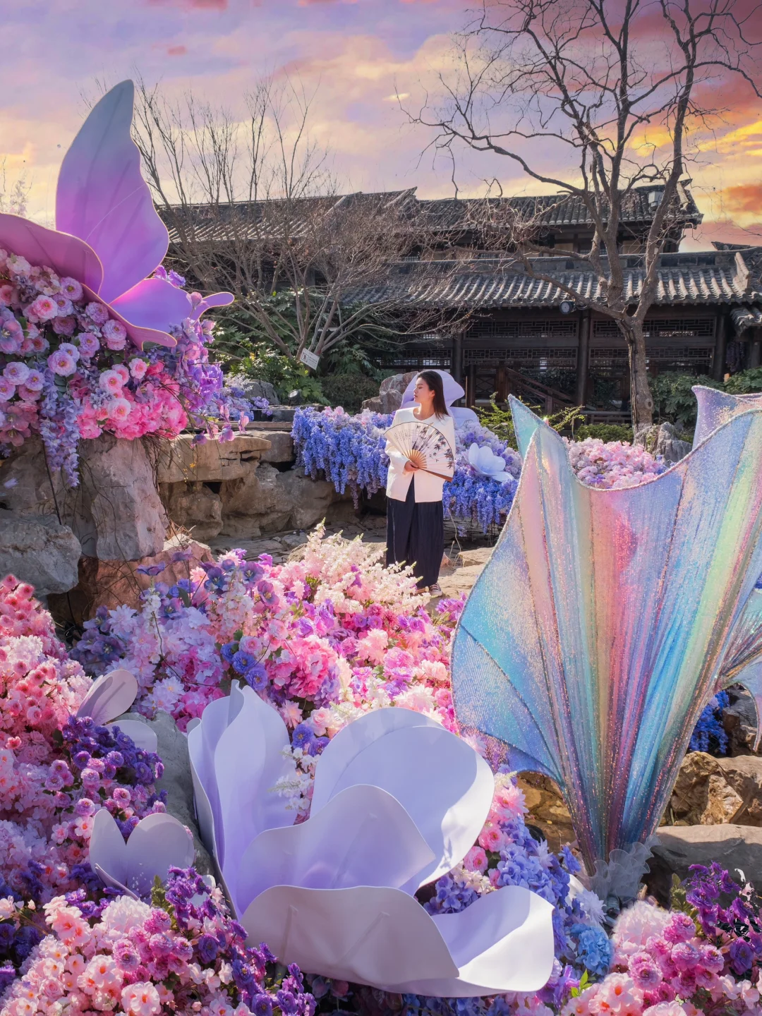 今年为止，我最喜欢的中式赏春小镇出现了‼️